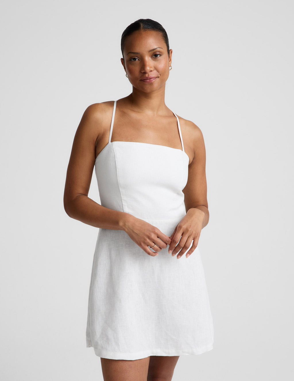 SoftWash Linen Seaside Mini Dress