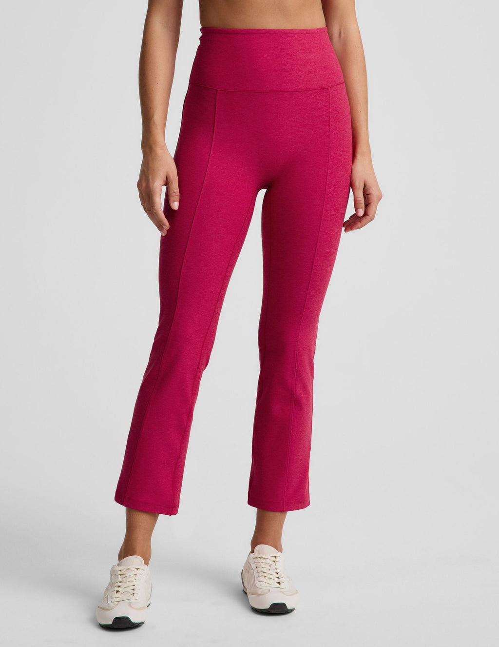Spacedyeâ„?Pintuck Kick Flare High Waisted Pant