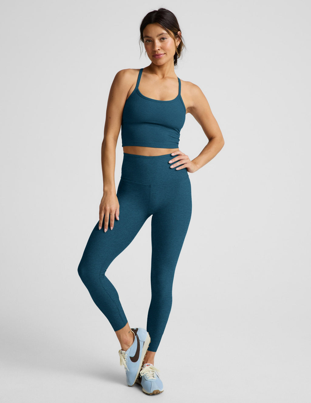 Spacedye? Slim Racerback Cropped Tank