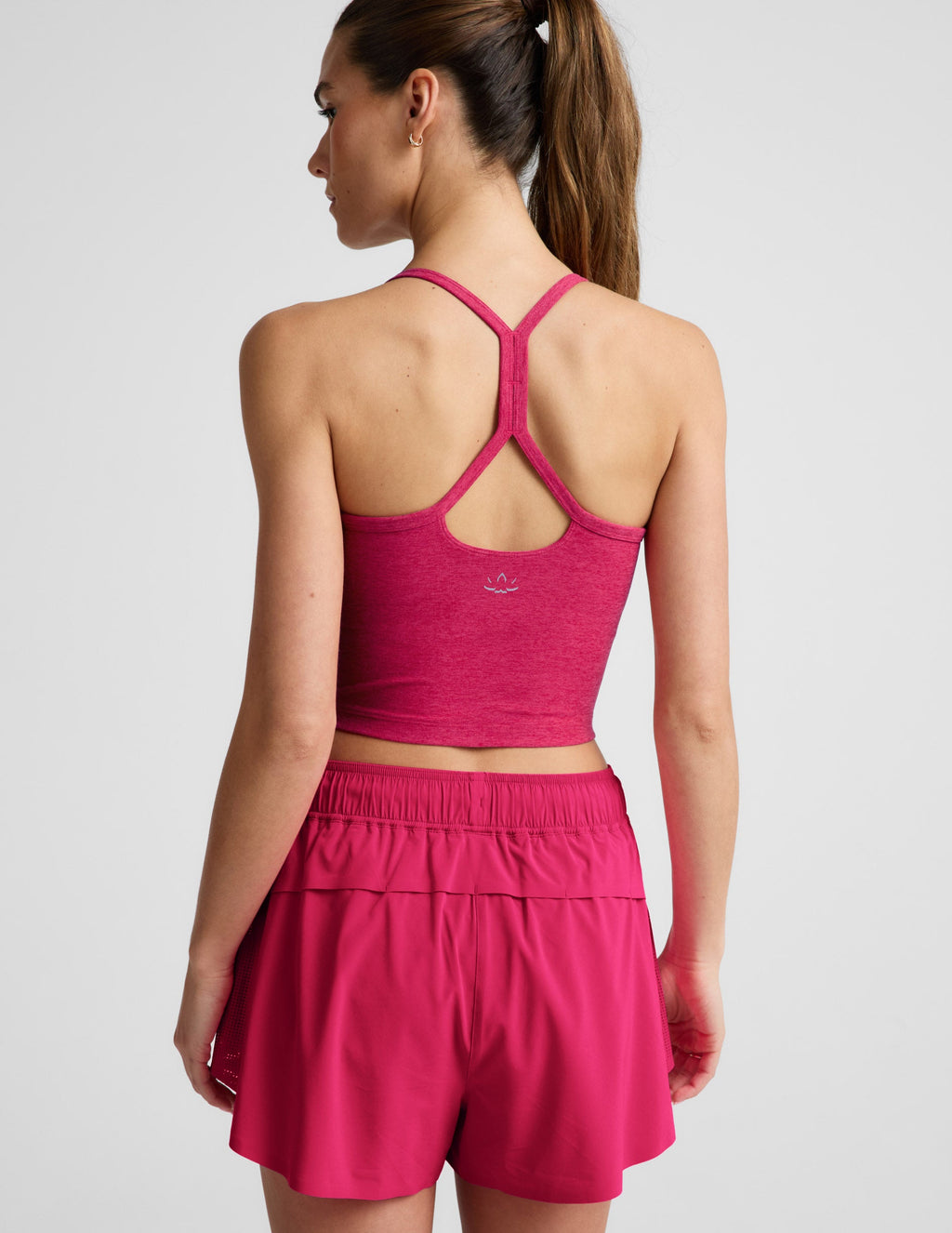 Spacedyeâ„?Slim Racerback Cropped Tank