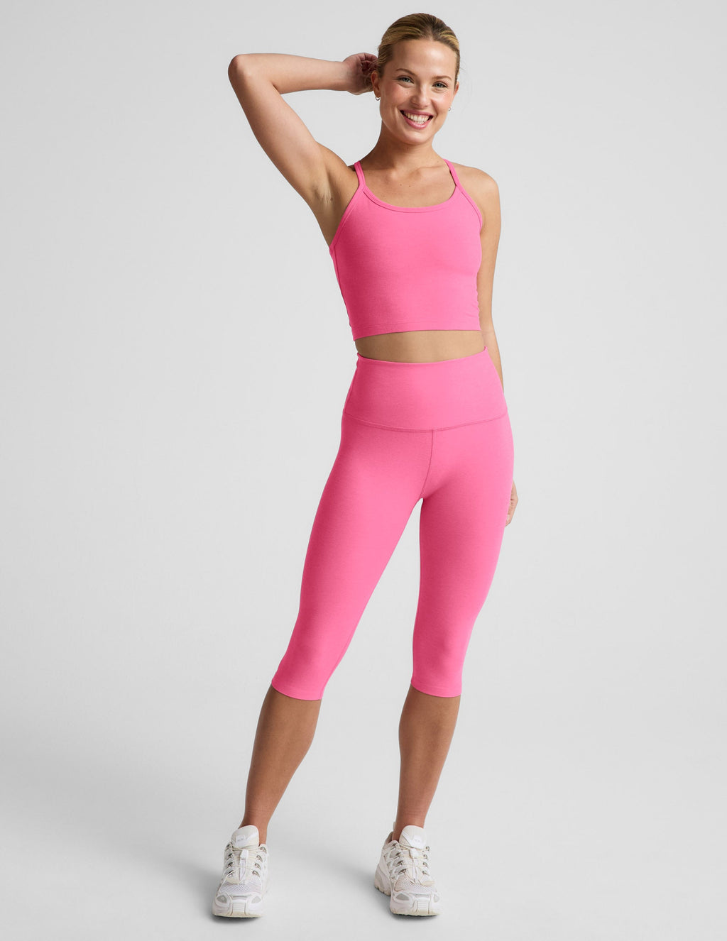 Spacedyeâ„?Slim Racerback Cropped Tank