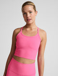 Spacedyeâ„?Slim Racerback Cropped Tank