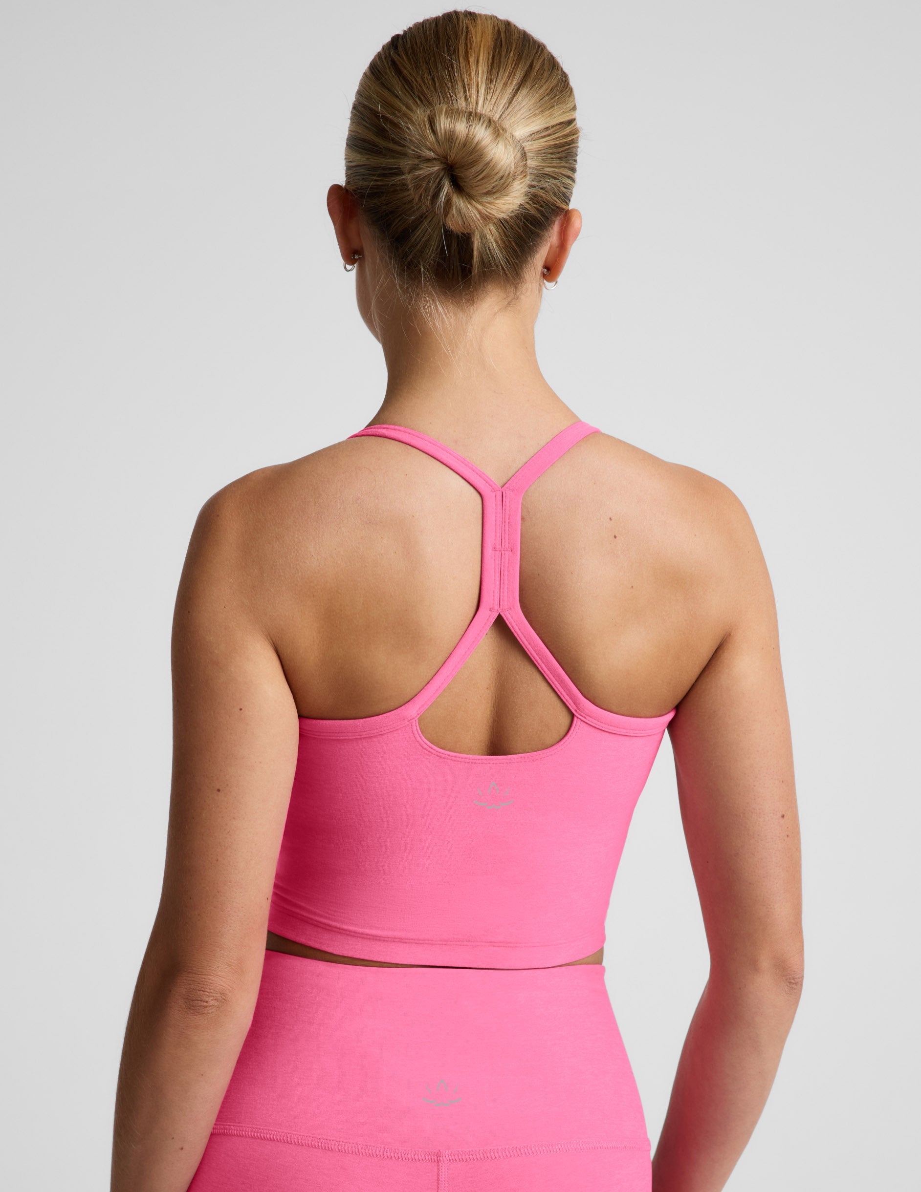 Spacedyeâ„?Slim Racerback Cropped Tank