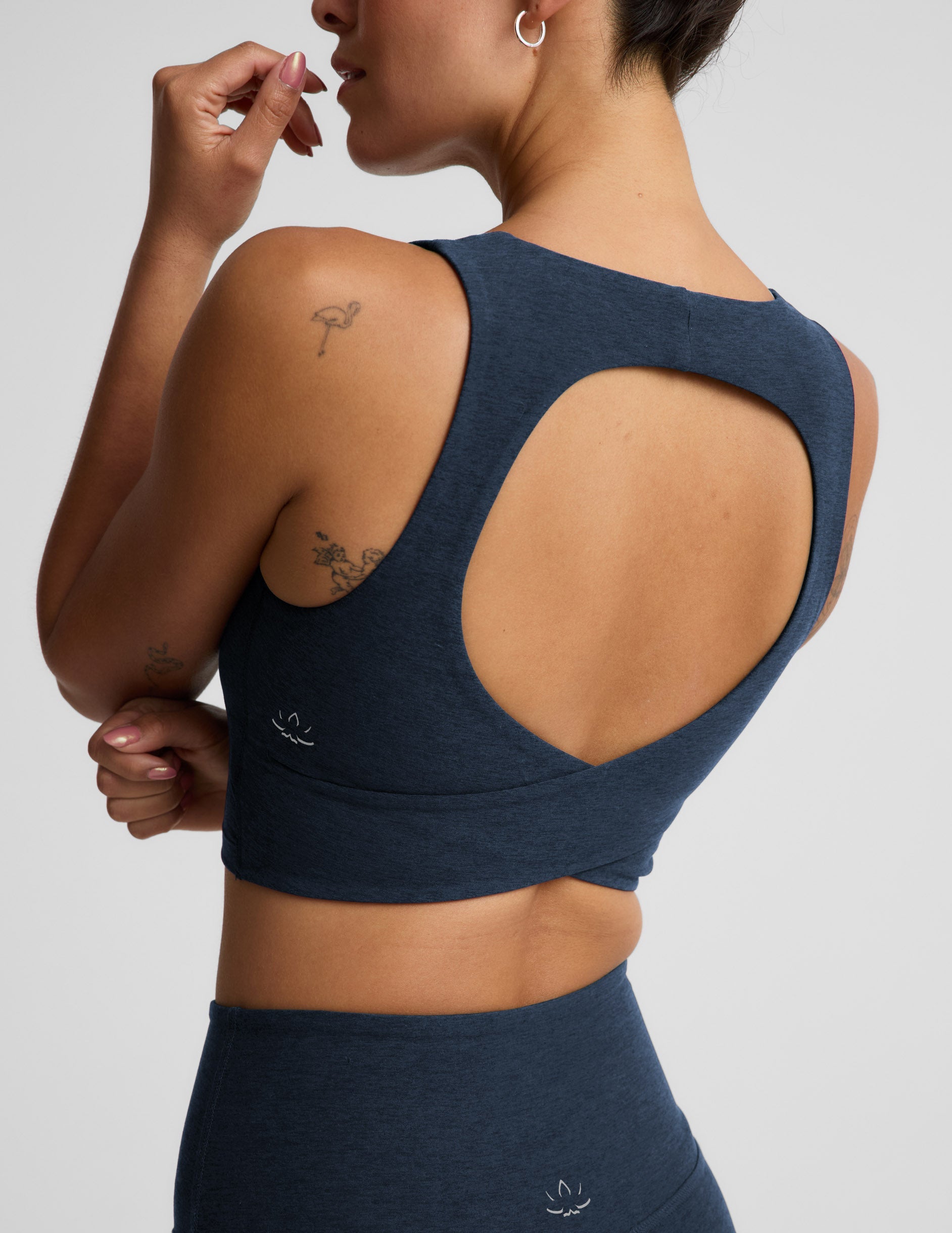 Spacedyeâ„?Twister Cropped Tank