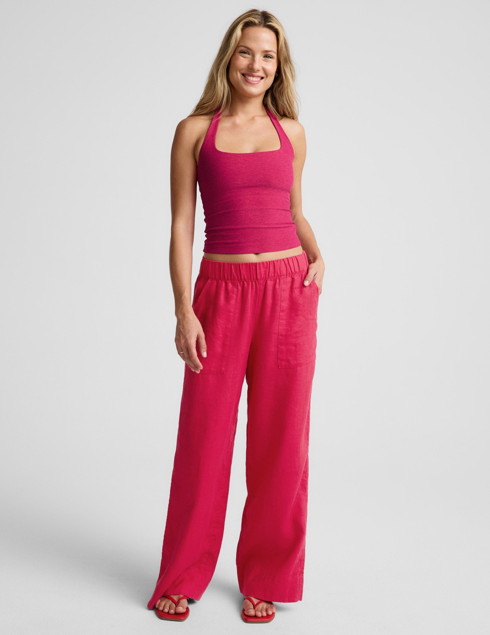 Spacedyeâ„?Square Halter Tank