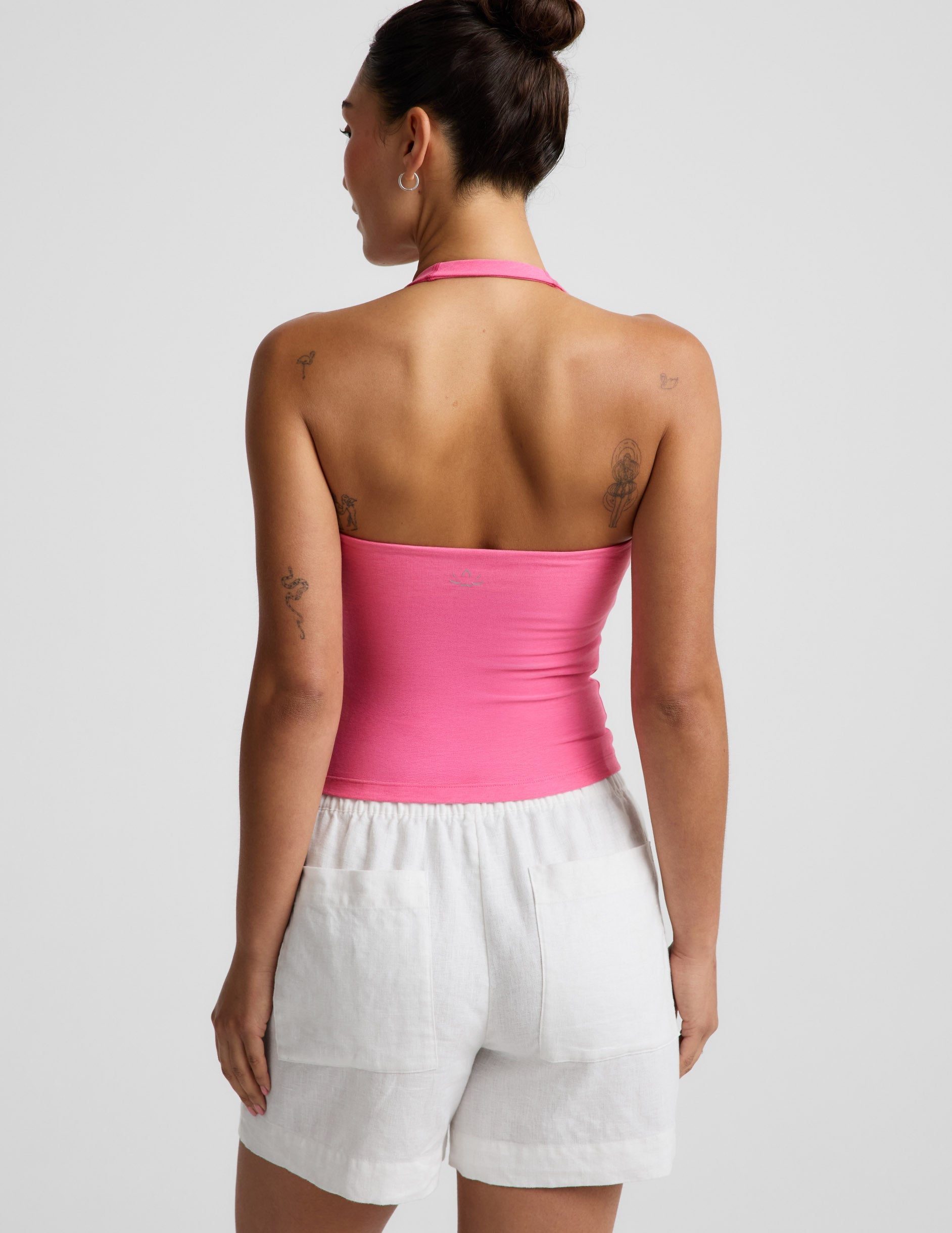 Spacedyeâ„?Square Halter Tank