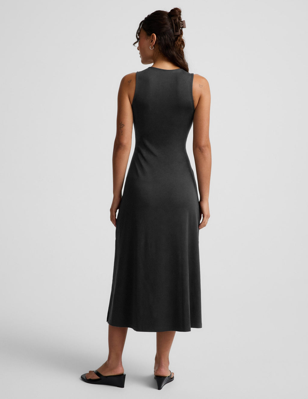 Twist Cutout Midi Dress
