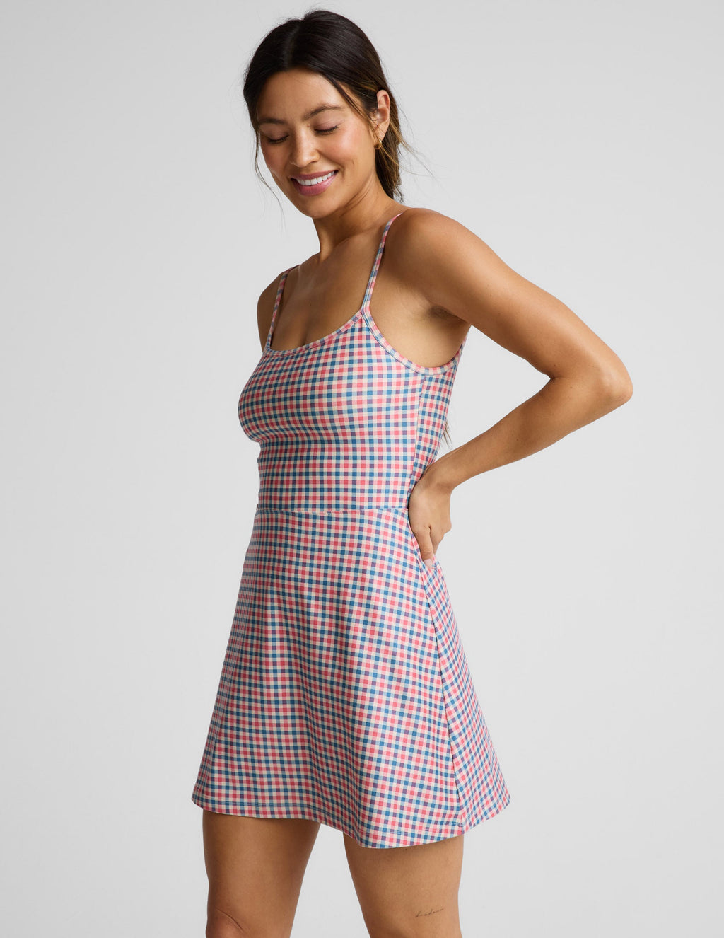 Sunwashed Gingham Midweight Spacedye Forever Dress