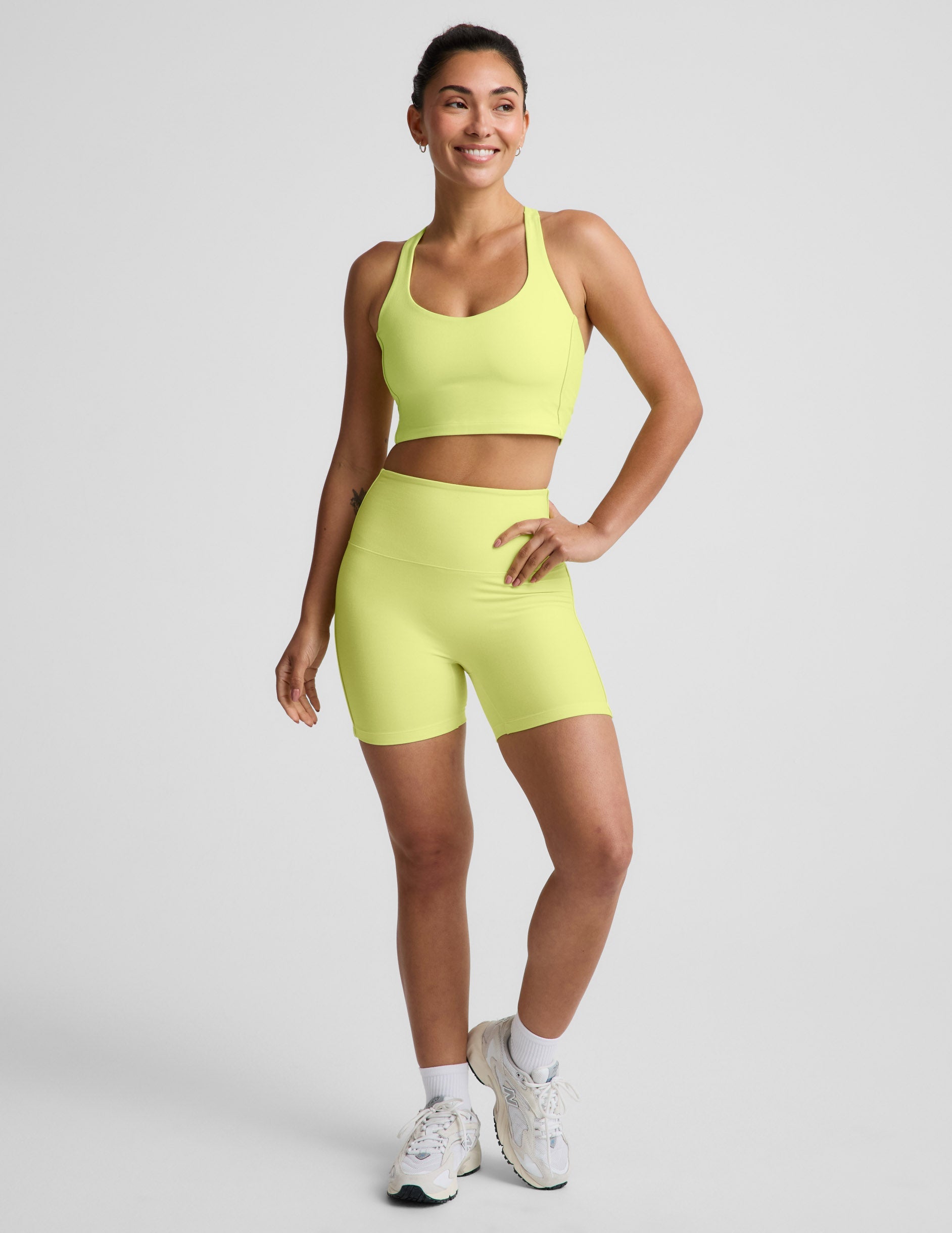 Spacedyeâ„?Streamline Racerback Cropped Tank