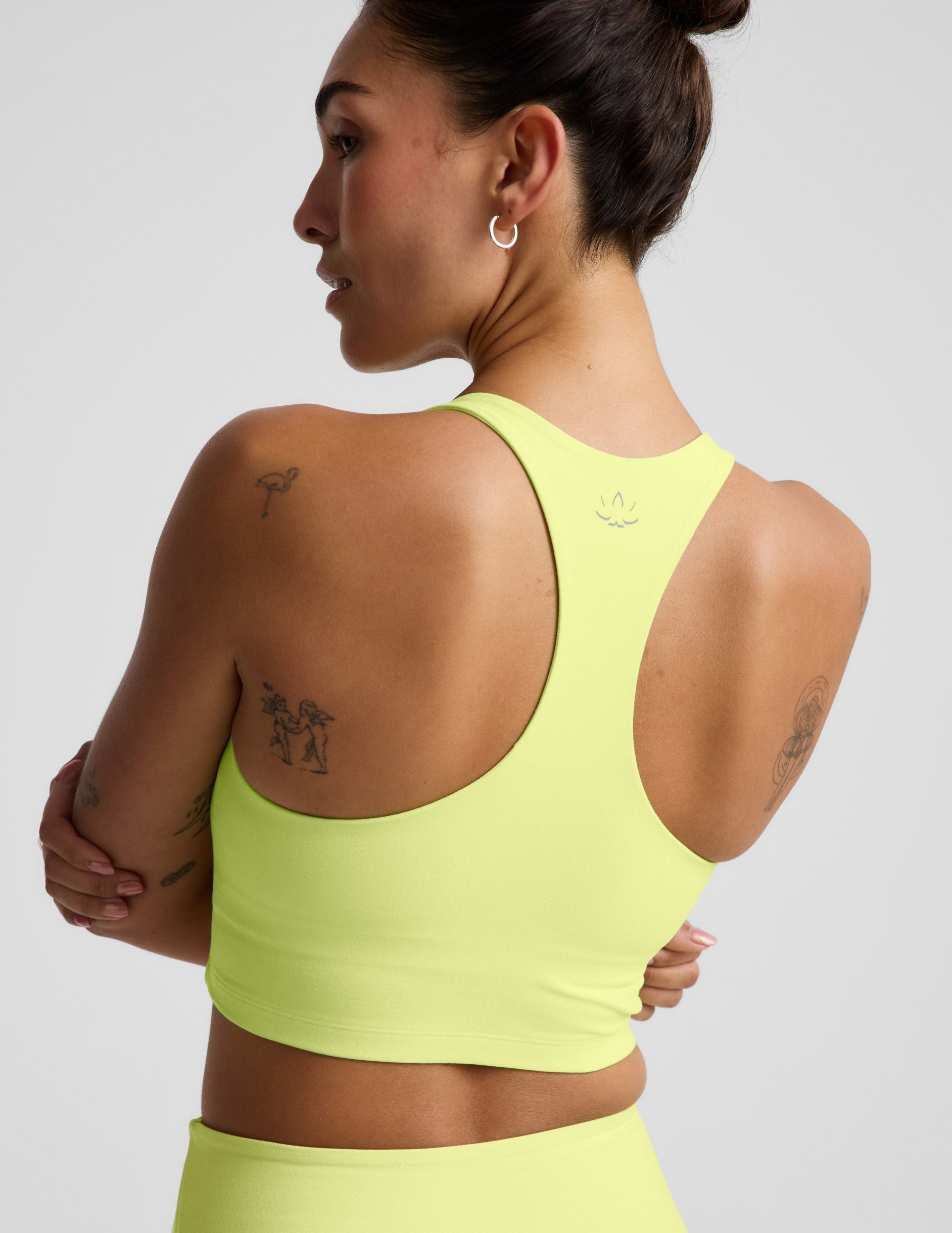 Spacedyeâ„?Streamline Racerback Cropped Tank