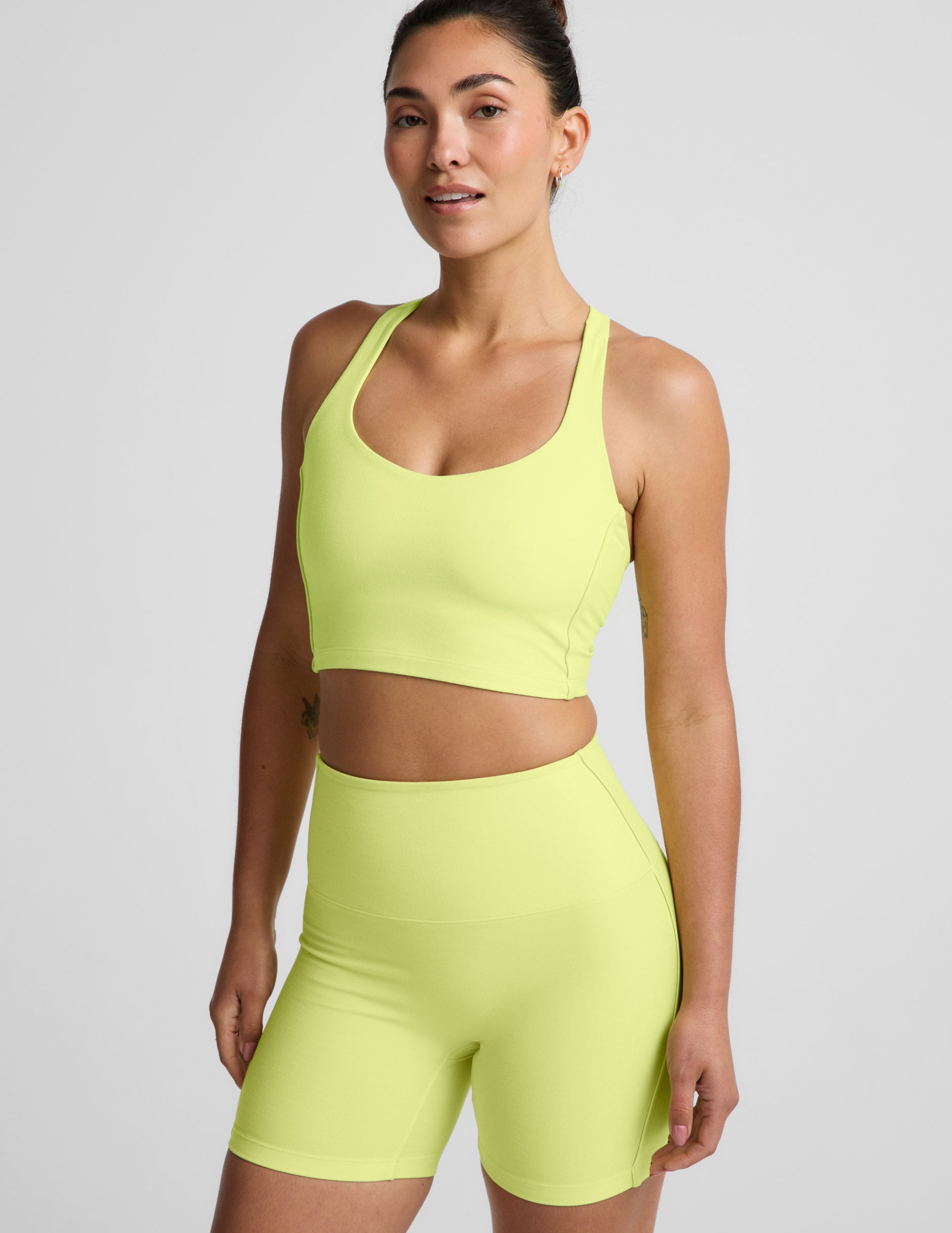 Spacedyeâ„?Streamline Racerback Cropped Tank