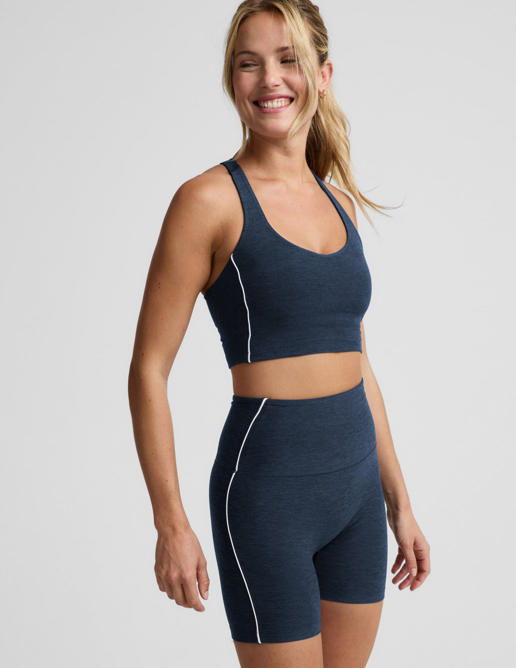 Spacedyeâ„?Streamline Racerback Cropped Tank