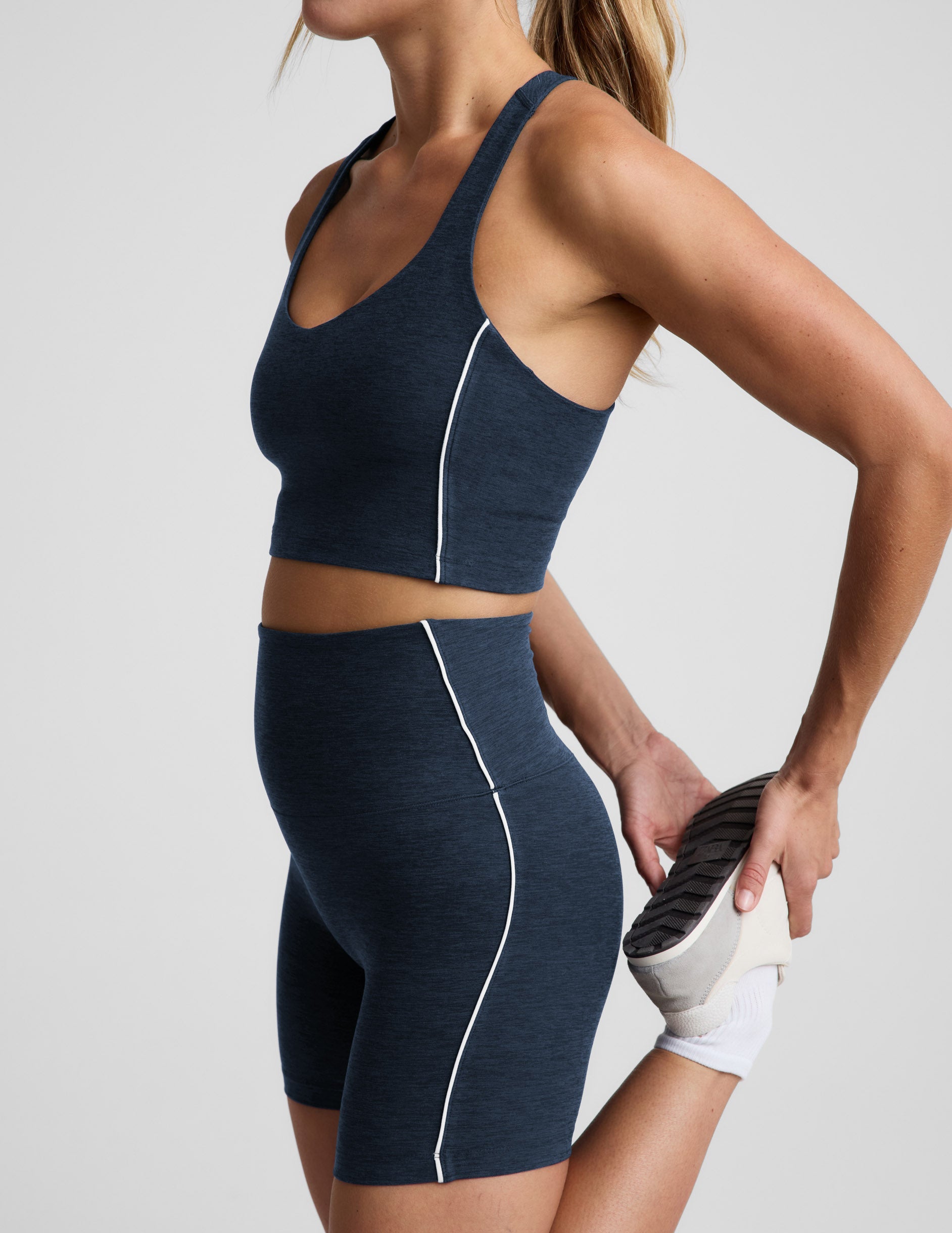 Spacedyeâ„?Streamline Racerback Cropped Tank