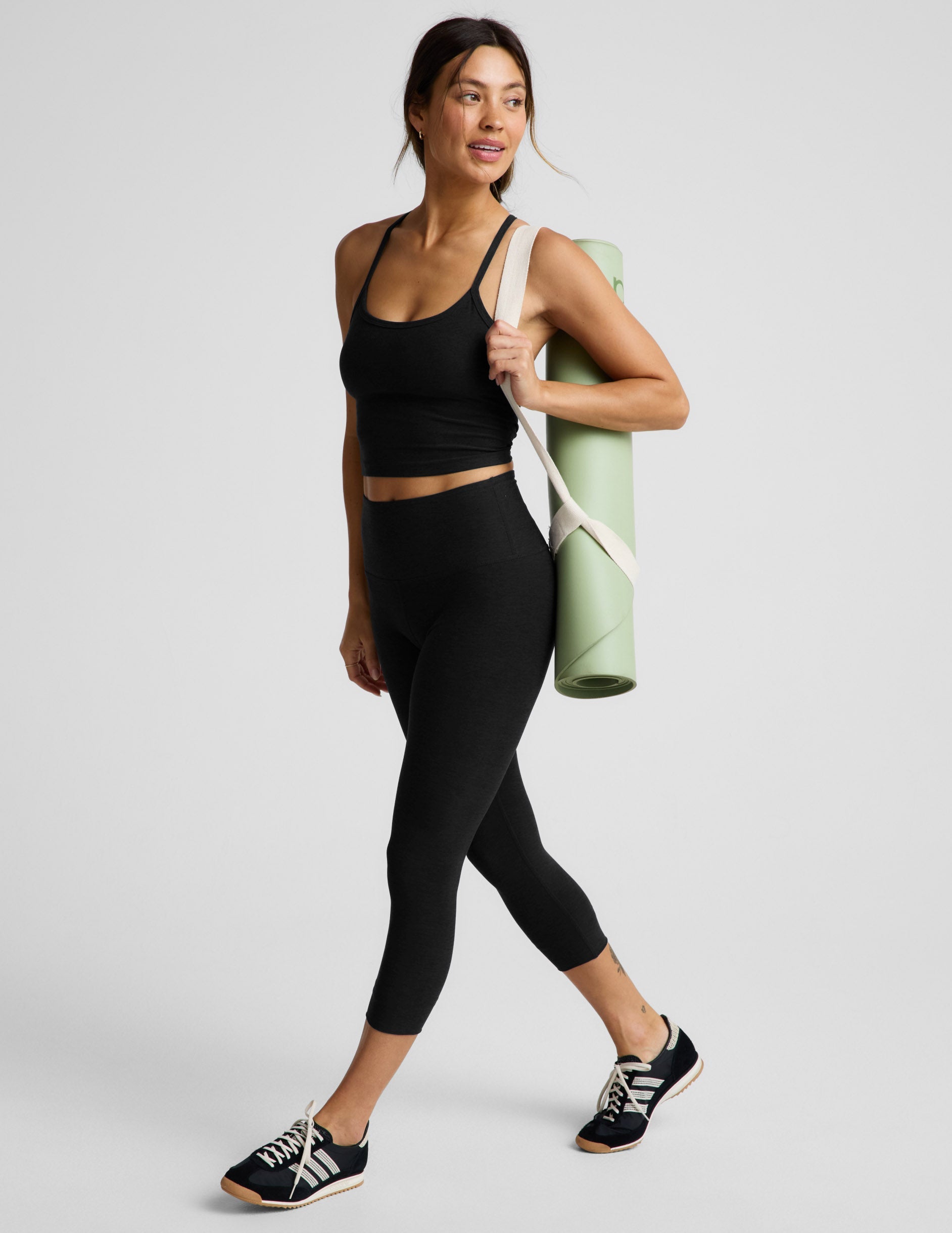 Spacedyeâ„?Walk And Talk High Waisted 20.5  Capri Legging