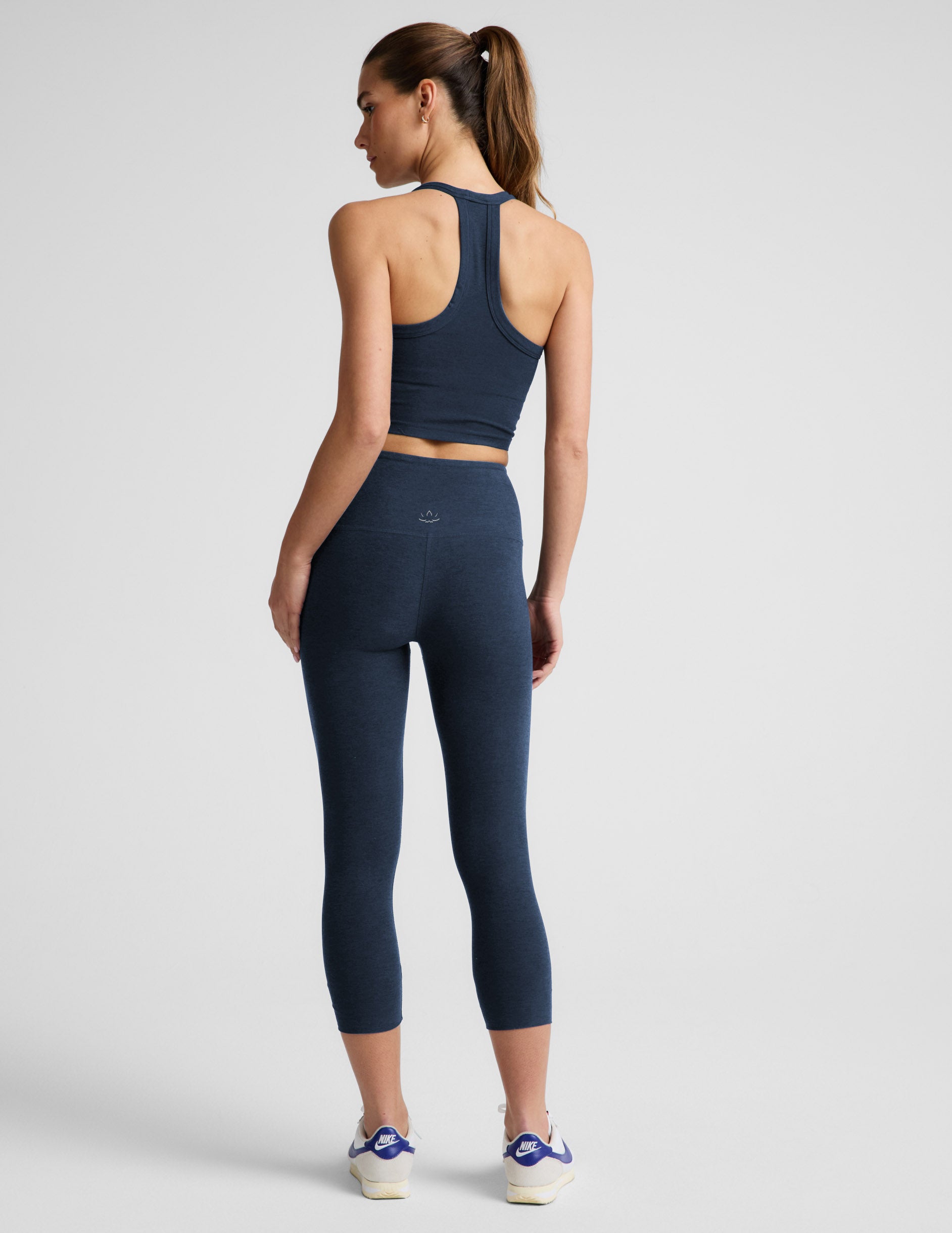 Spacedyeâ„?Walk And Talk High Waisted 20.5  Capri Legging