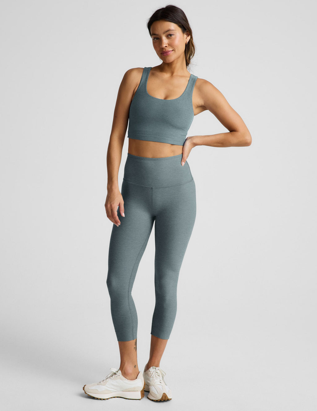 Spacedyeâ„?Walk And Talk High Waisted 20.5  Capri Legging