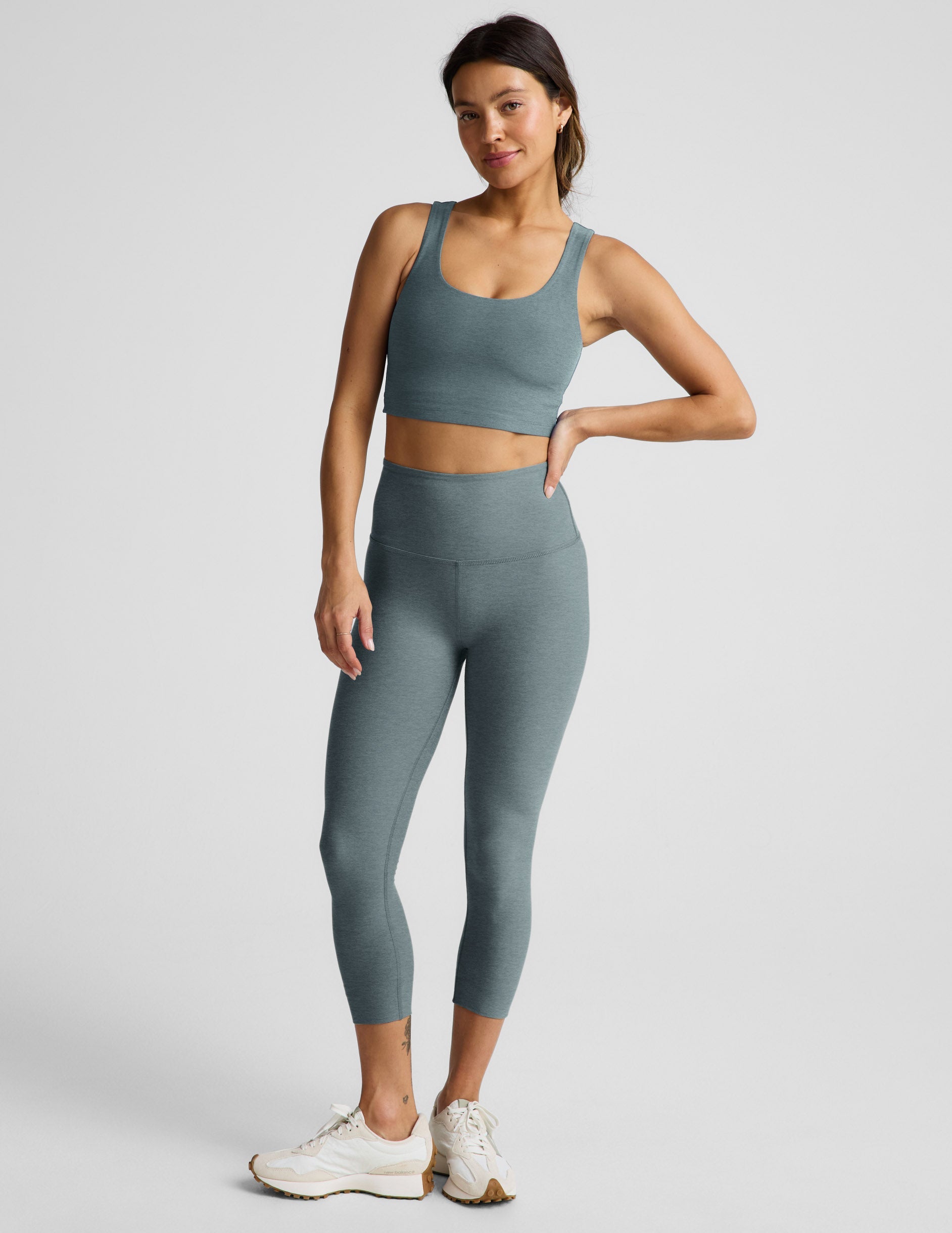 Spacedyeâ„?Walk And Talk High Waisted 20.5  Capri Legging