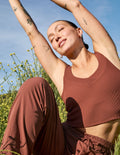 Impulse Ribbed Cropped Tank