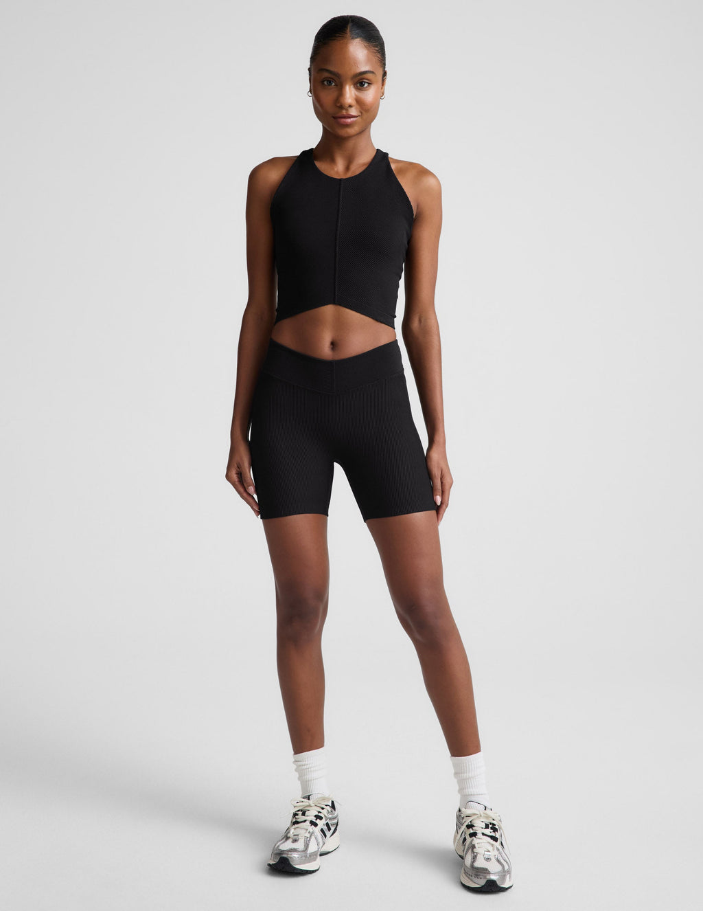 Impulse Ribbed V-Waist 5  Biker Short