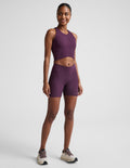 Impulse Ribbed V-Waist 5  Biker Short