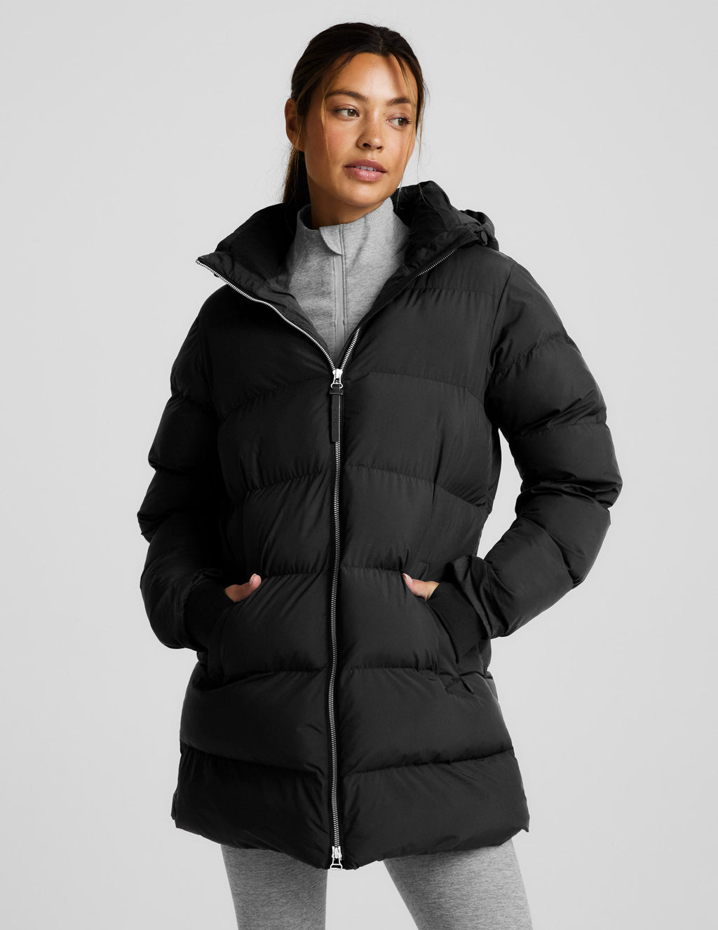 Warm Up Mid Length Puffer Jacket