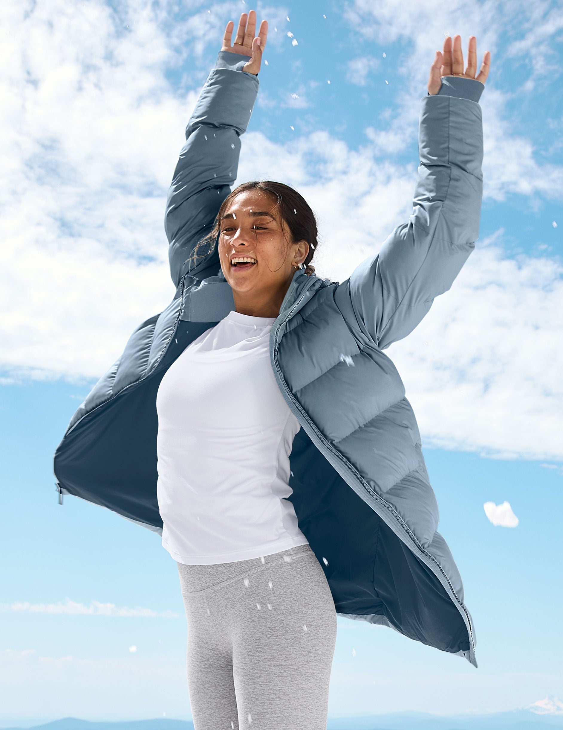 Warm Up Mid Length Puffer Jacket