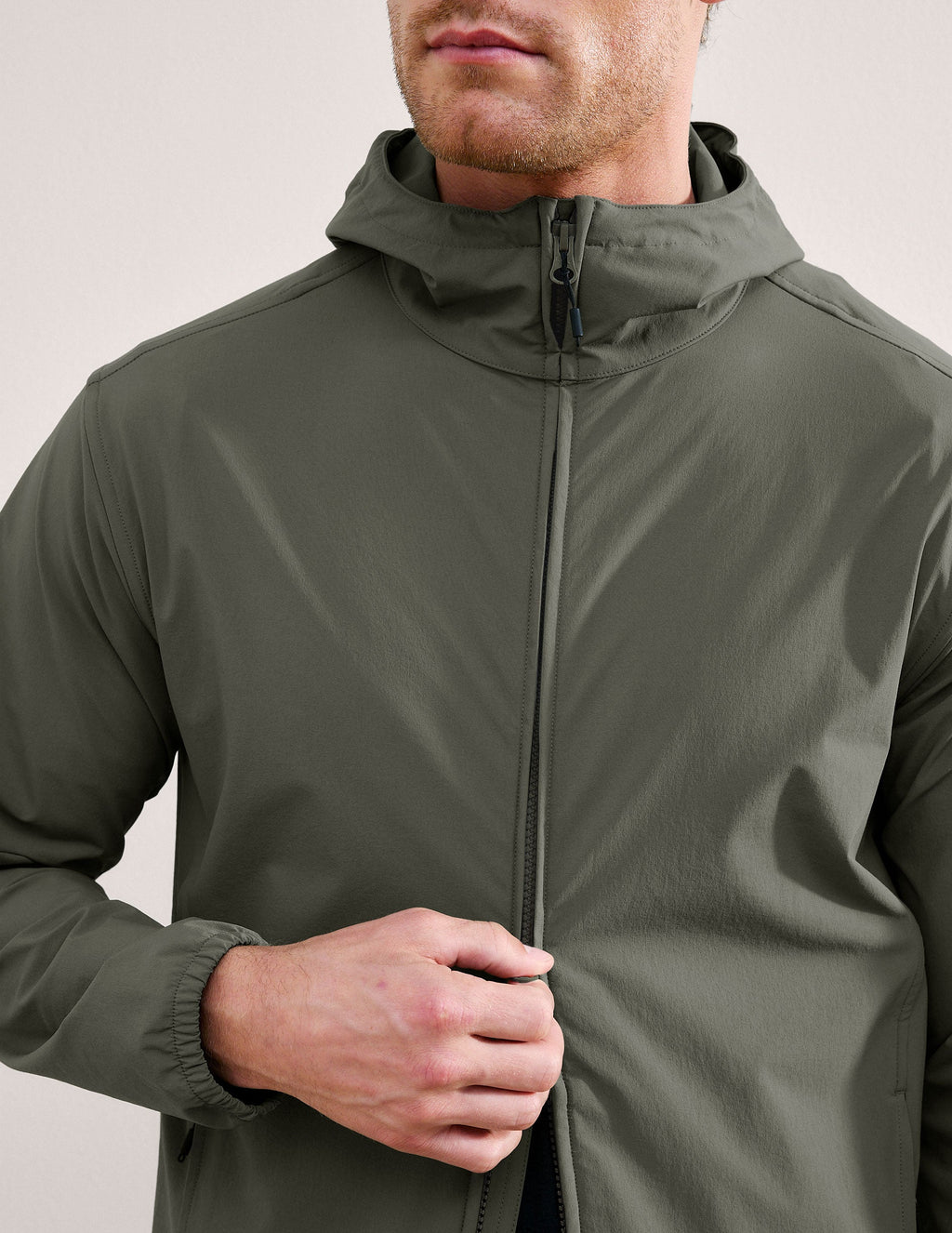 AirLite Men's Hooded Full Zip Jacket
