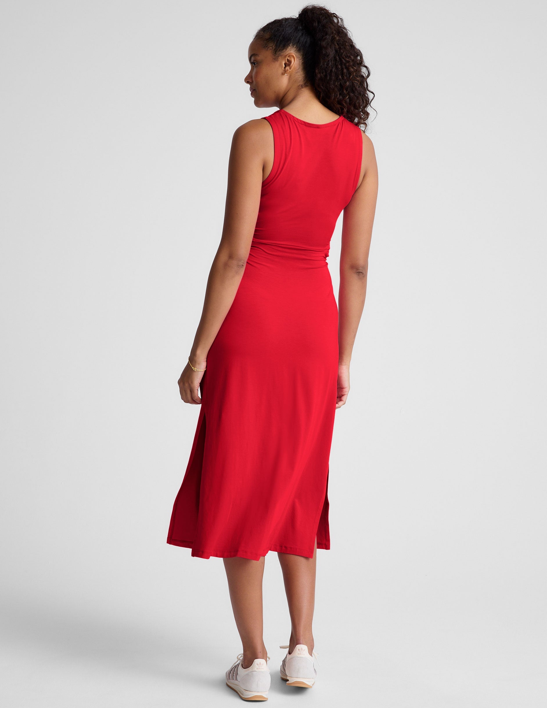 Around The World Front Twist Dress