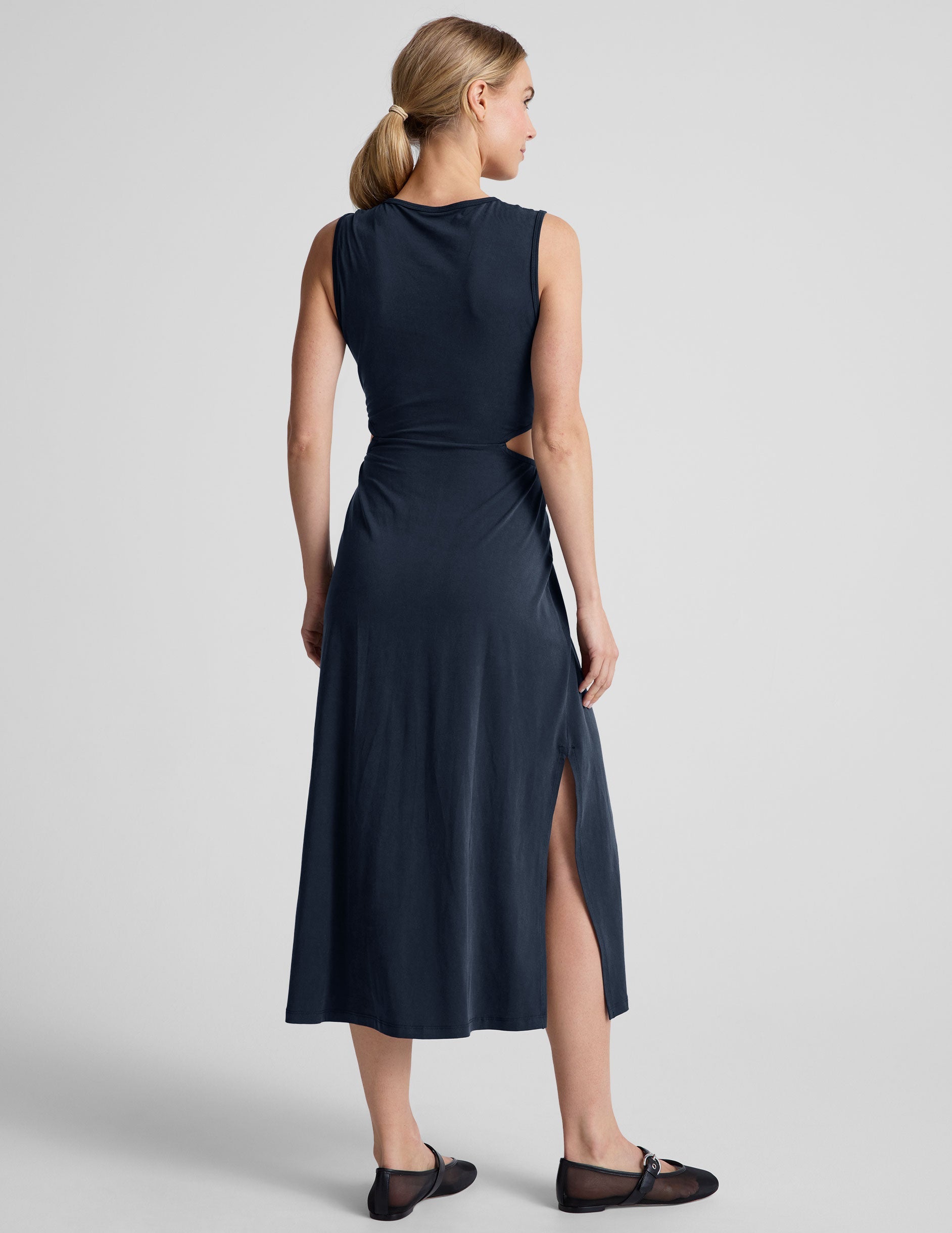 Around The World Front Twist Dress