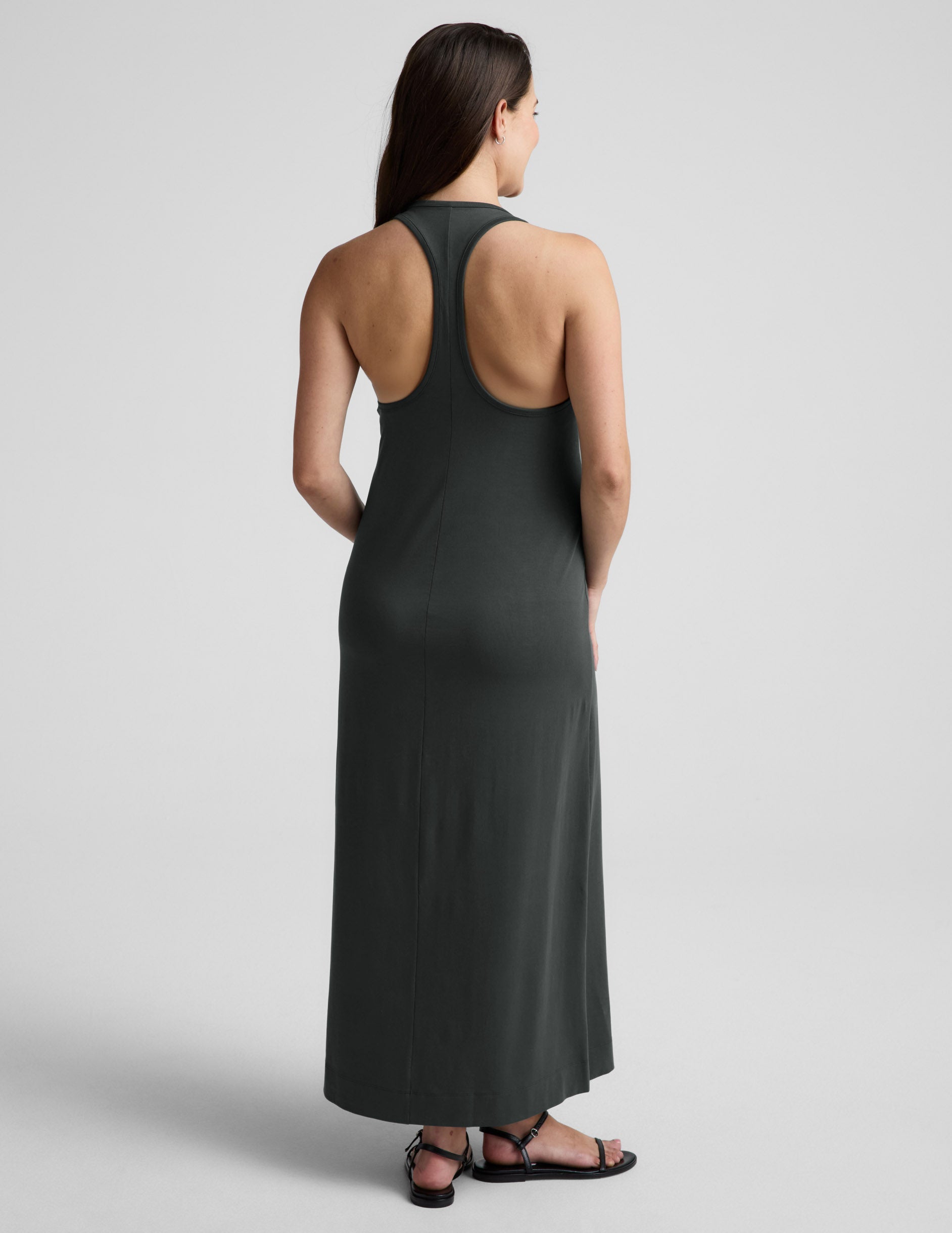 A Cut Above Racerback Maxi Dress