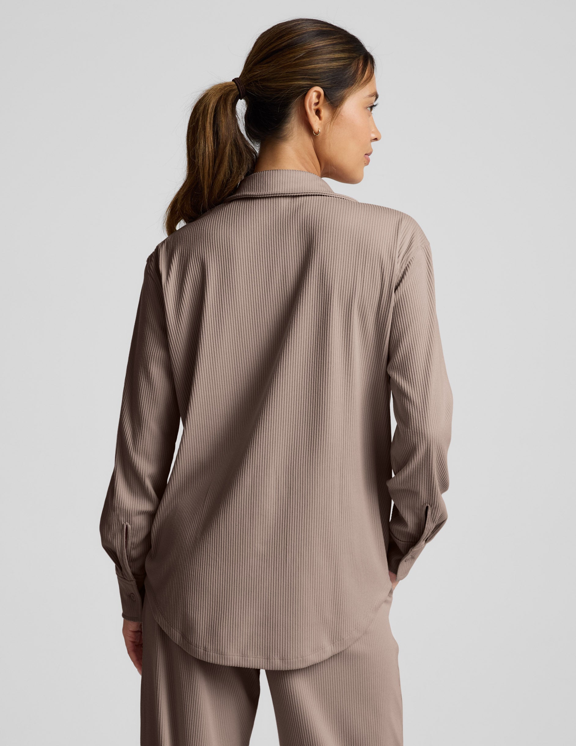 Breathe Easy Comfort Cord Button Up