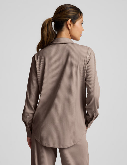 Breathe Easy Comfort Cord Button Up
