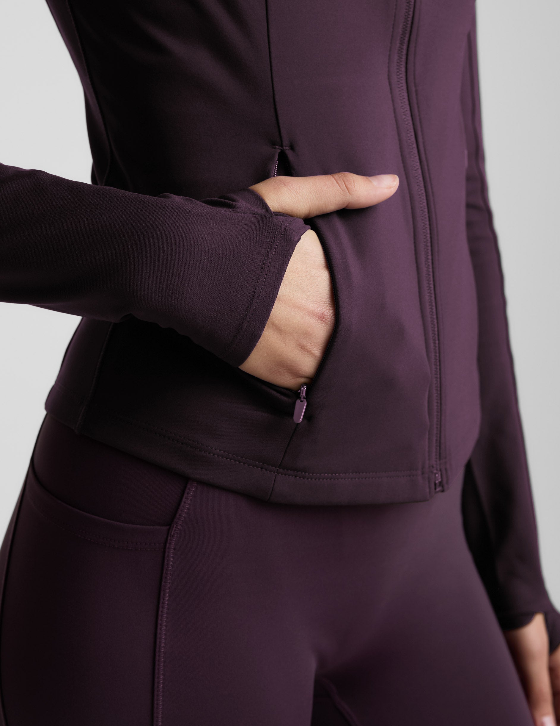Pacer Fleece-Backed Full Zip Jacket