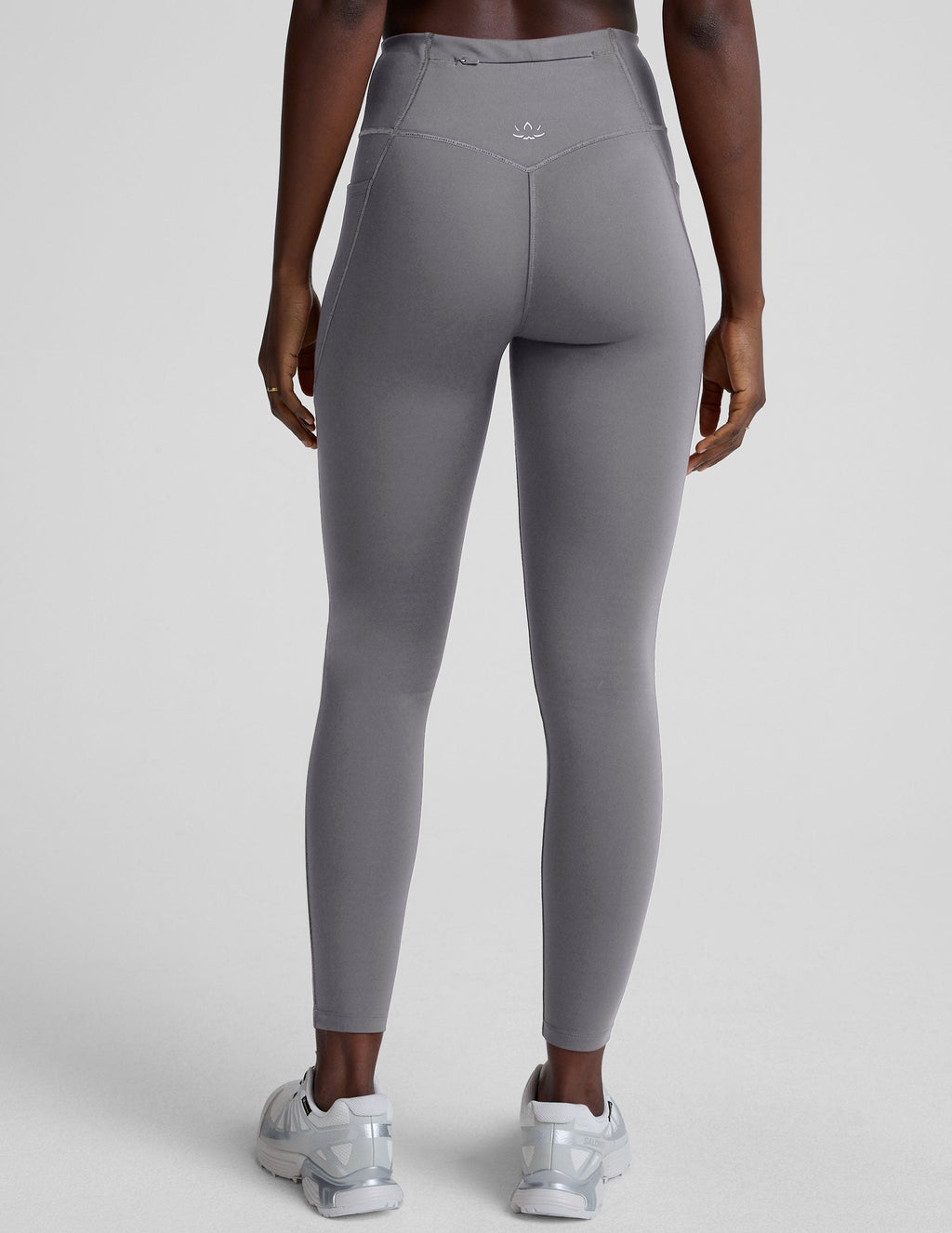 Pacer Fleece-Backed Zip Pocket Full Length Legging