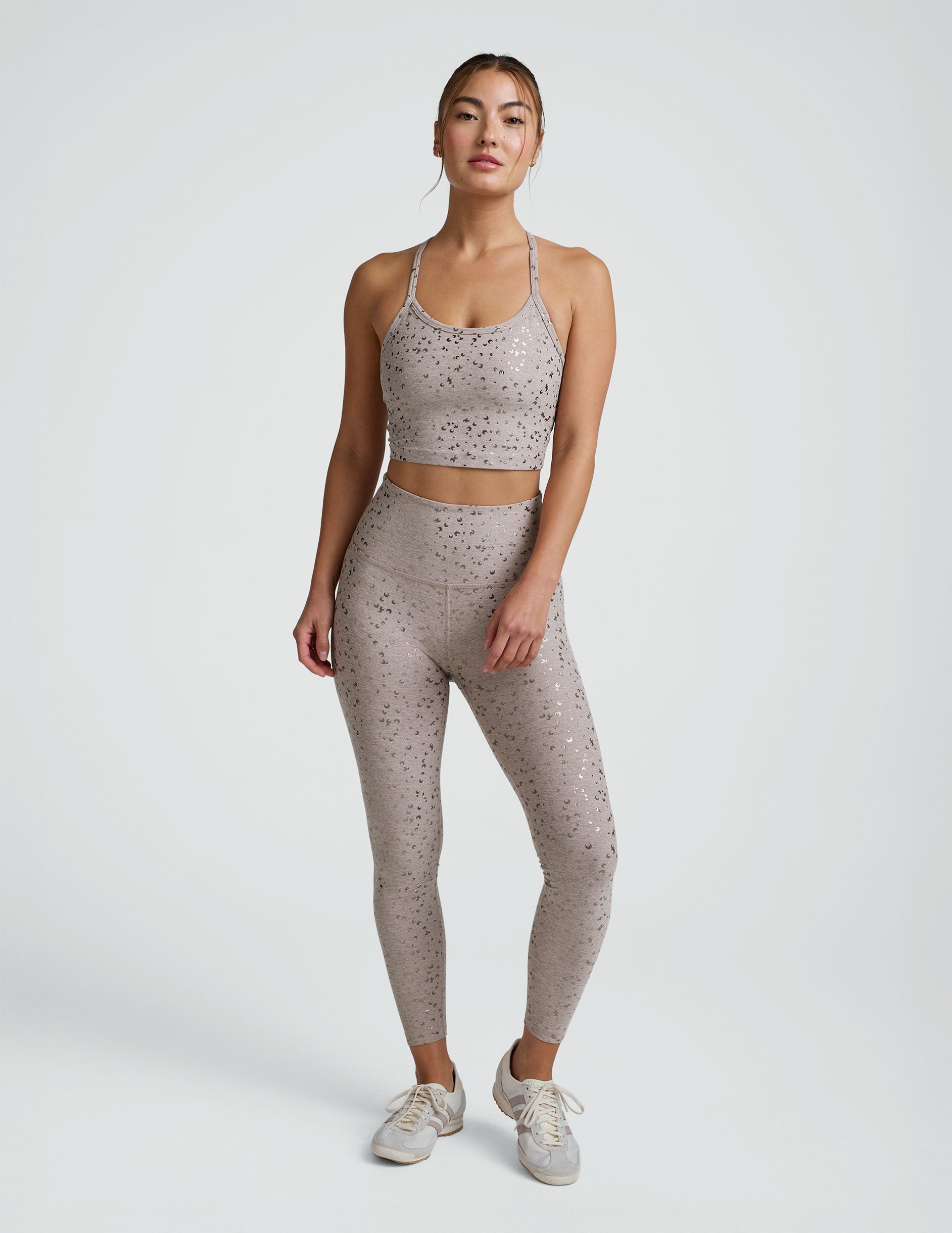 Chai Mini Moons SoftShine Slim Racerback High Cropped Tank