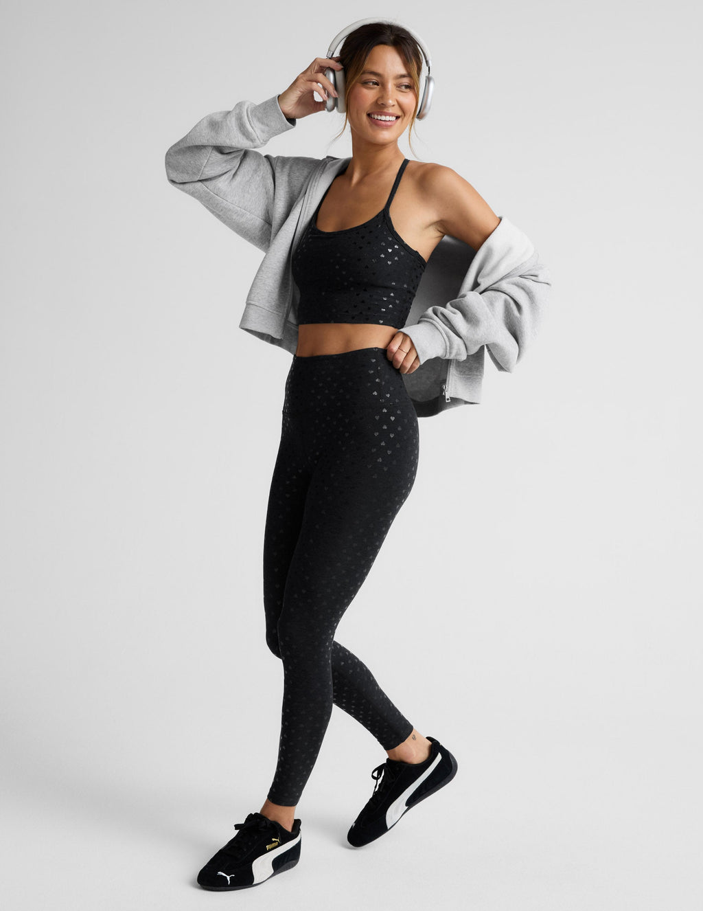 SoftShine Slim Racerback High Cropped Tank