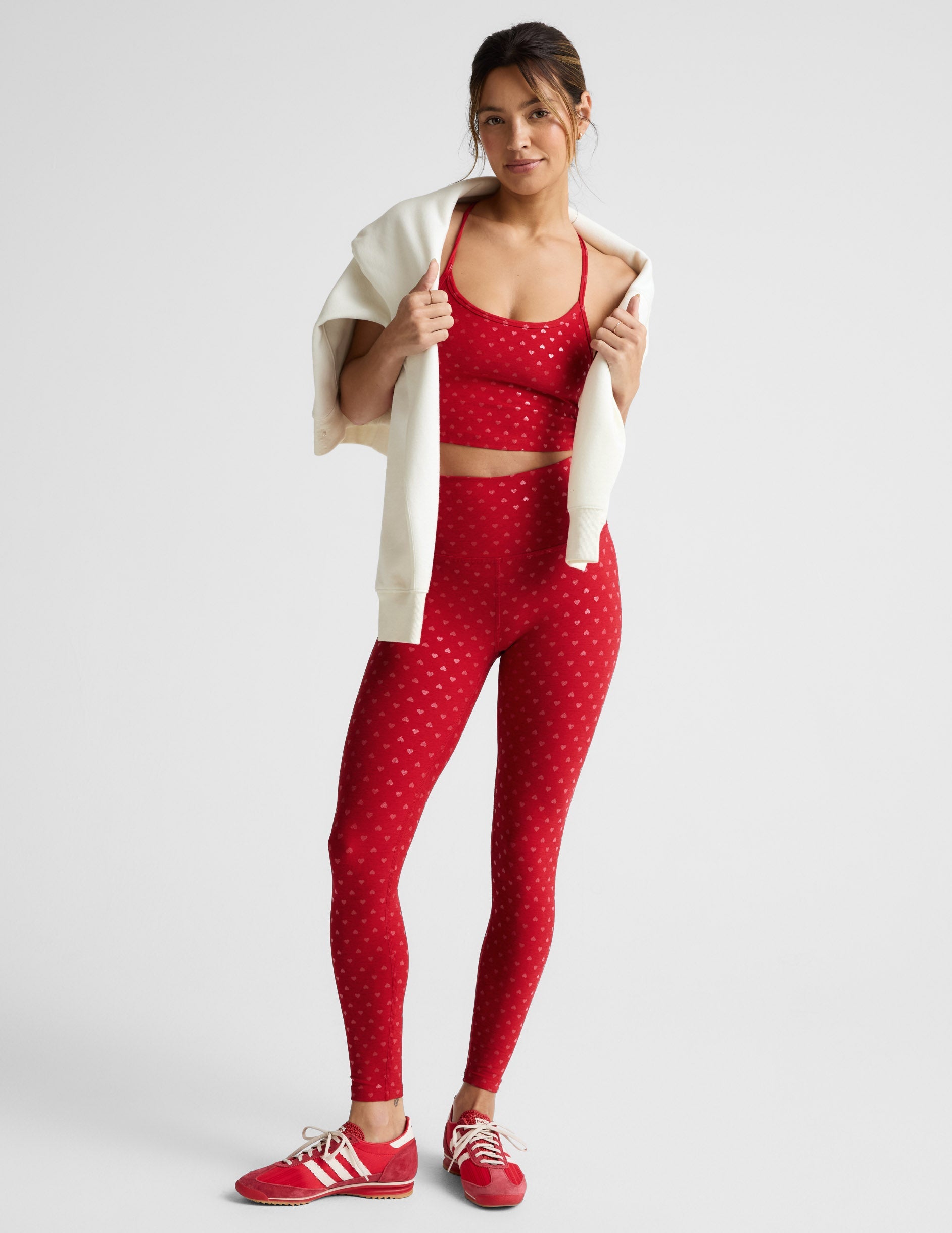 SoftShine Slim Racerback High Cropped Tank