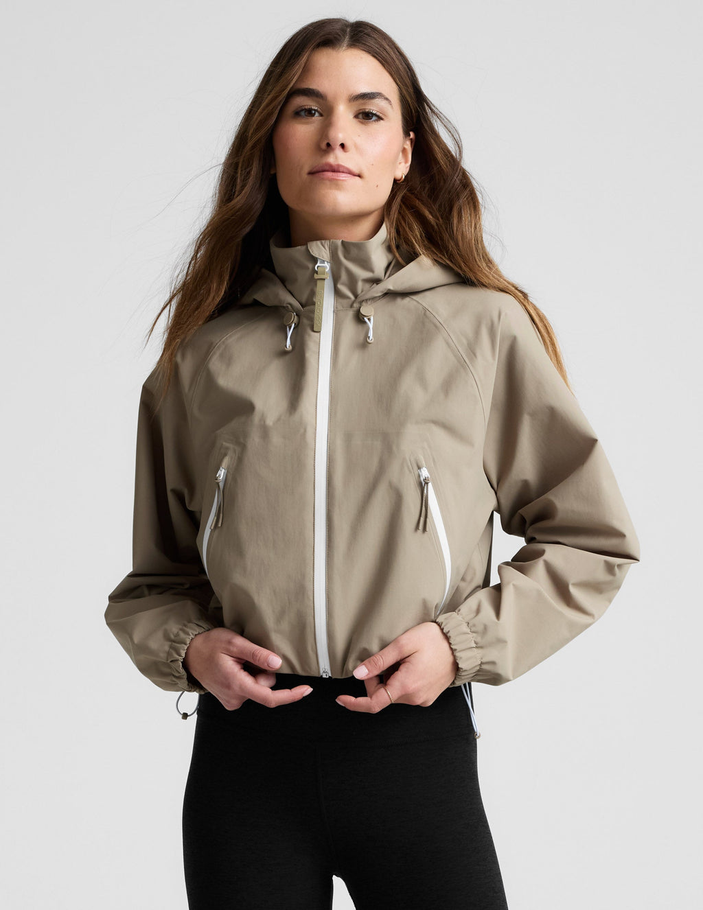 Rain Or Shine Adjustable Hooded Jacket