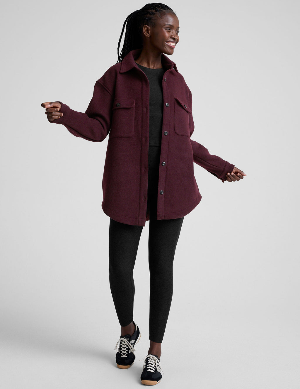 Insulated Wool Shirt Jacket