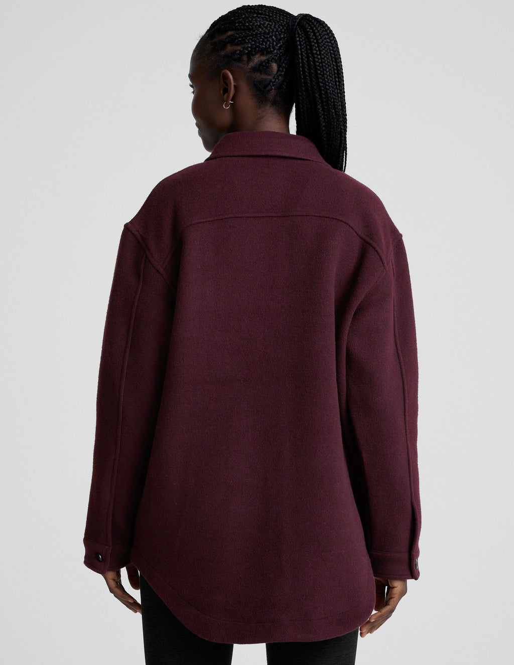Insulated Wool Shirt Jacket
