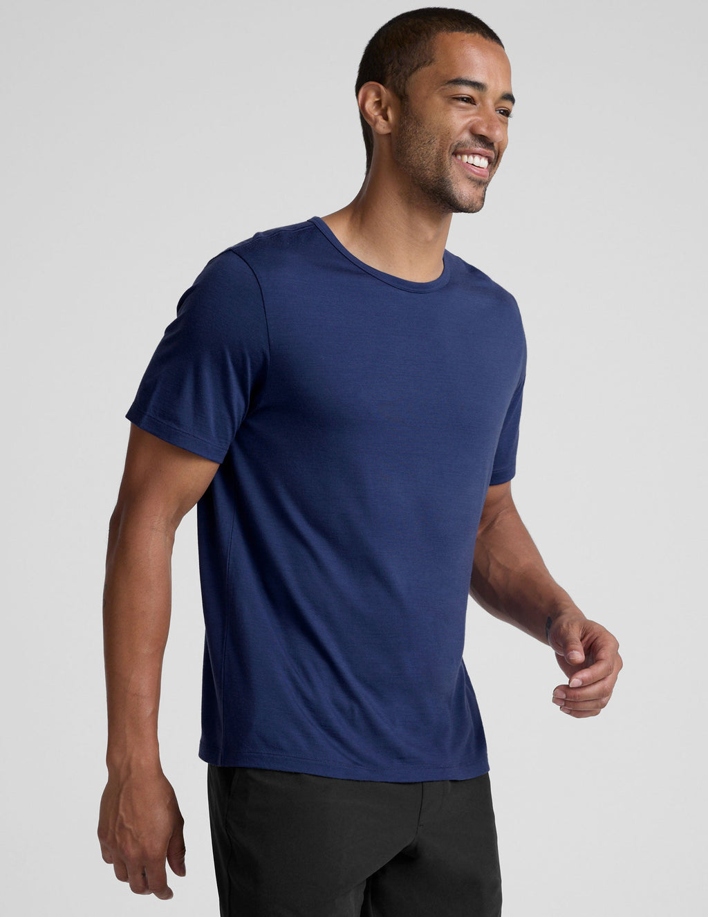 Merino Wool Men's Short Sleeve Crew