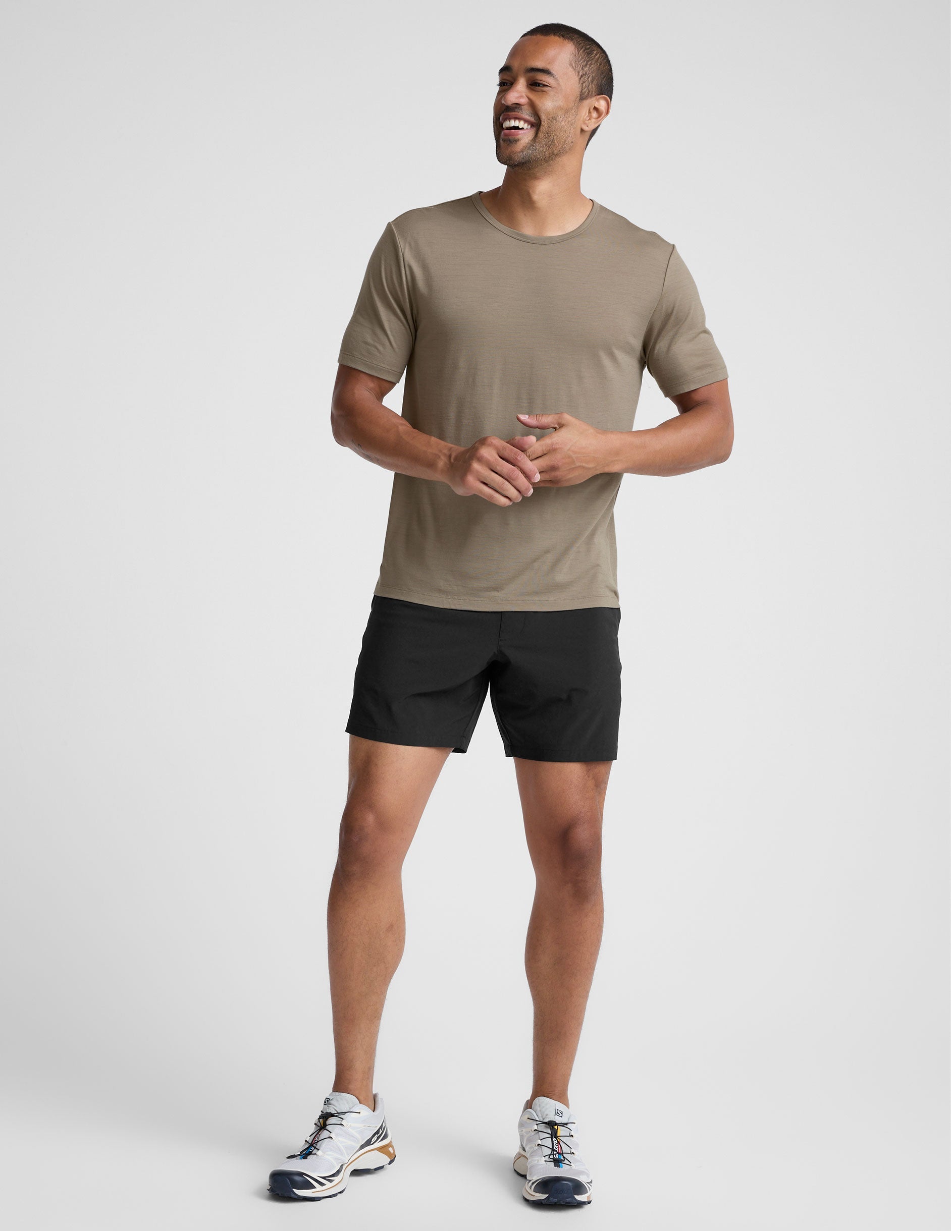 Merino Wool Men's Short Sleeve Crew