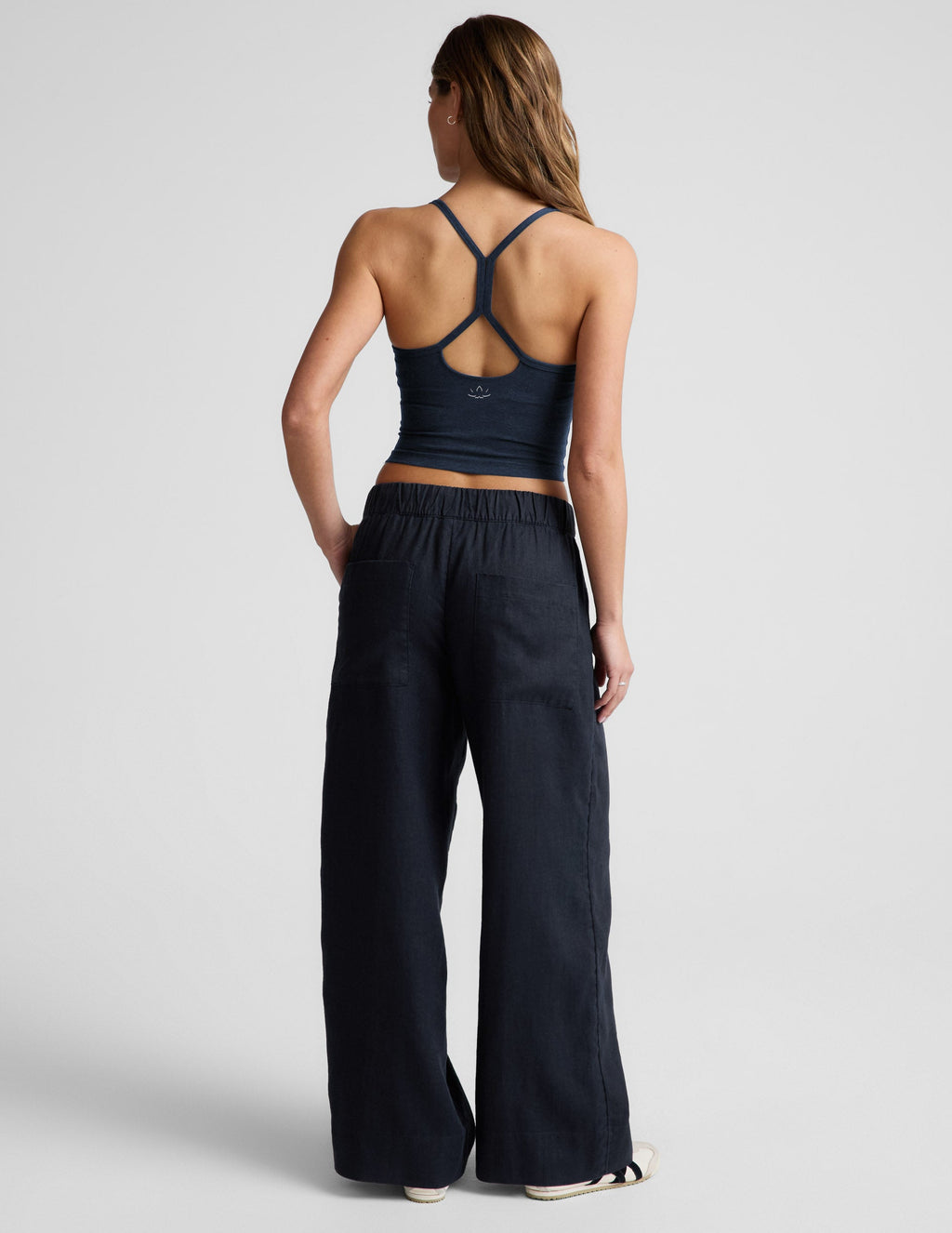SoftWash Linen Easy Wide Leg Pant 31