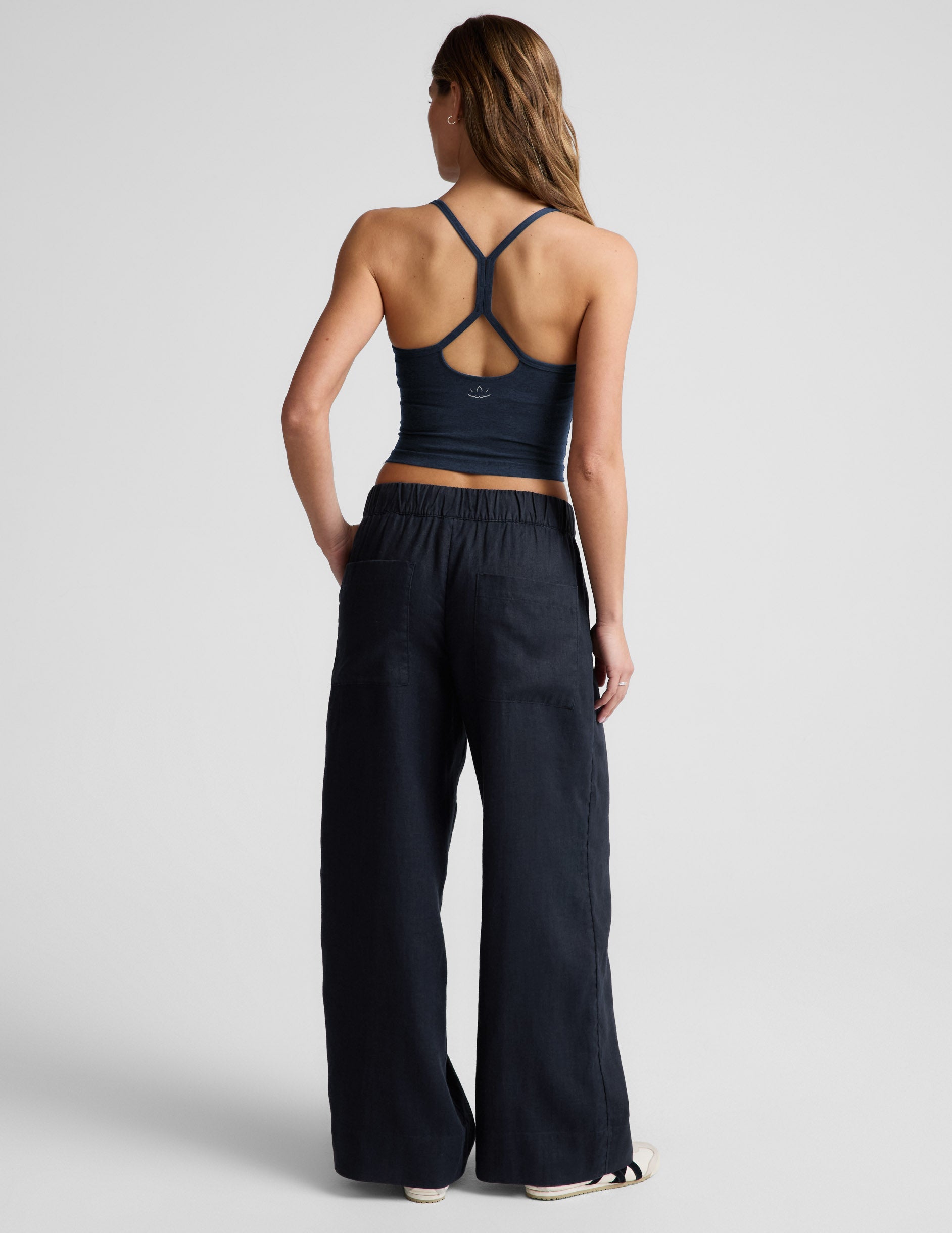 SoftWash Linen Easy Wide Leg Pant 29