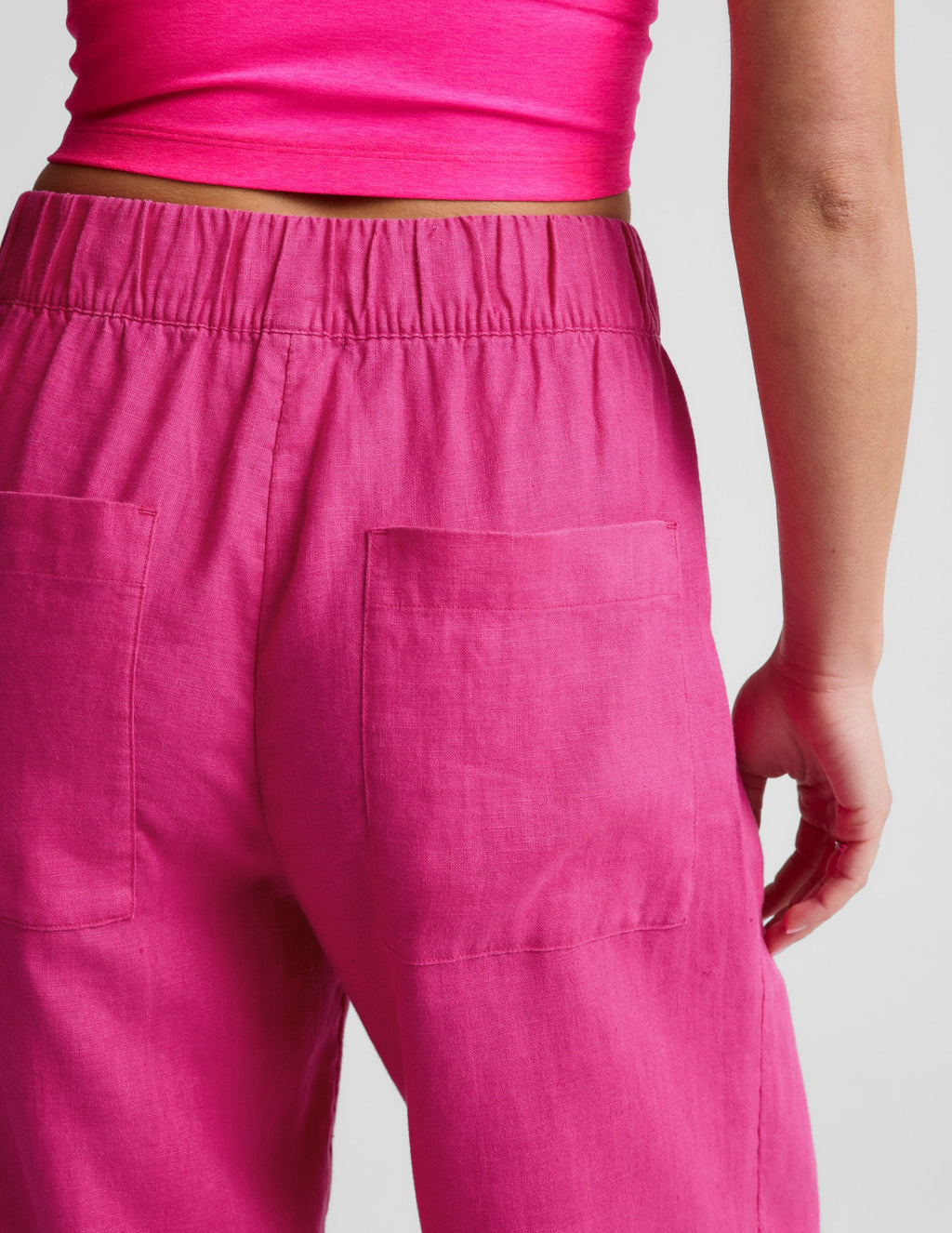 SoftWash Linen Easy Wide Leg Pant 29