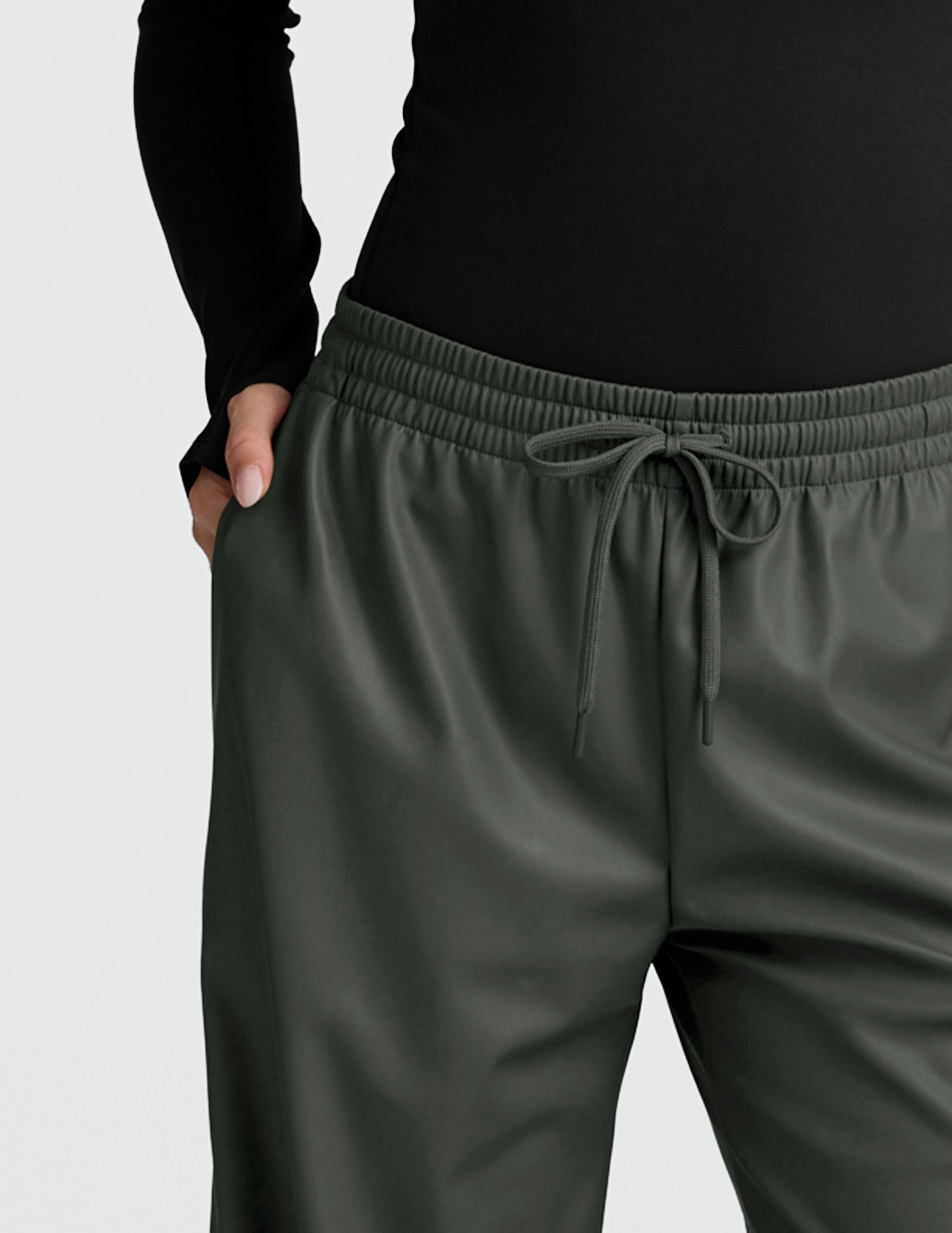 Faux Leather Pant