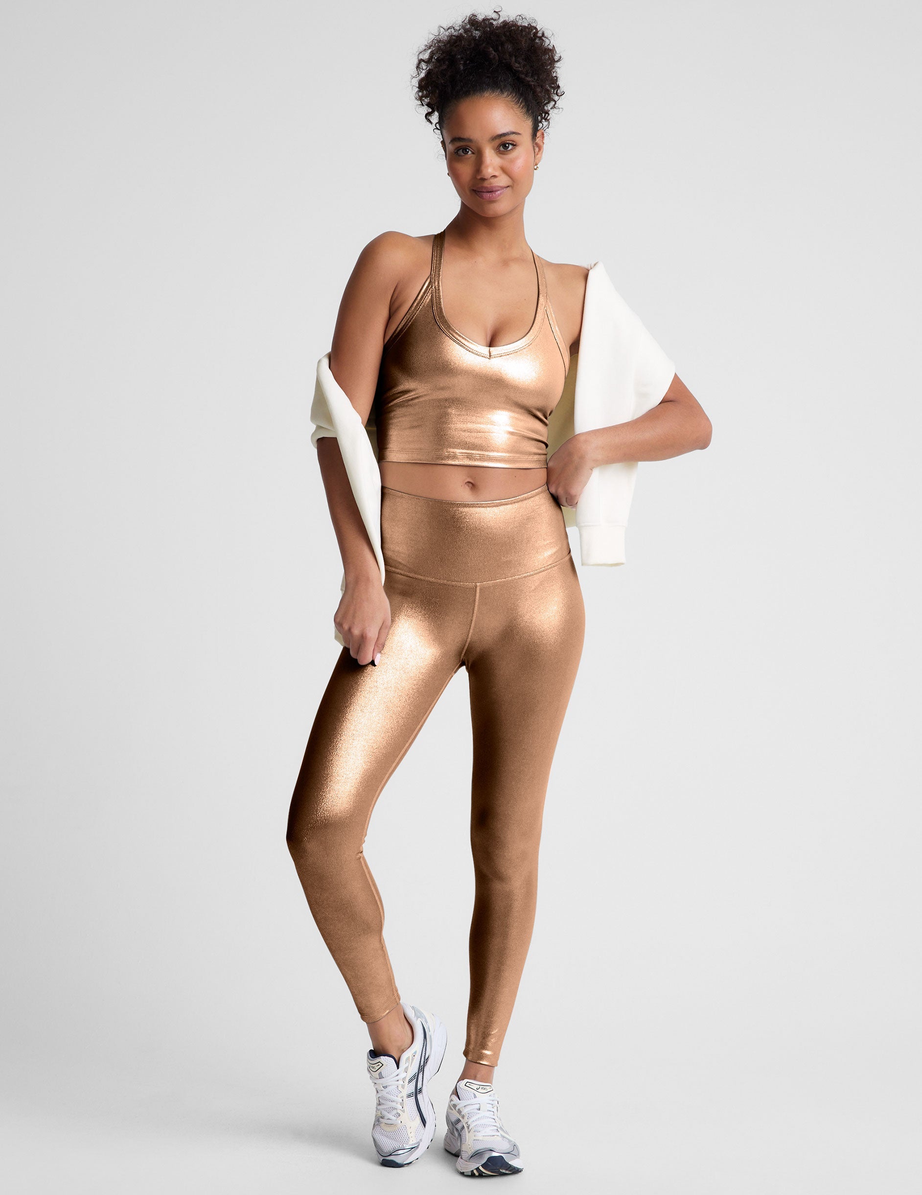 Liquid Foil Copper On The Up Cropped Tank