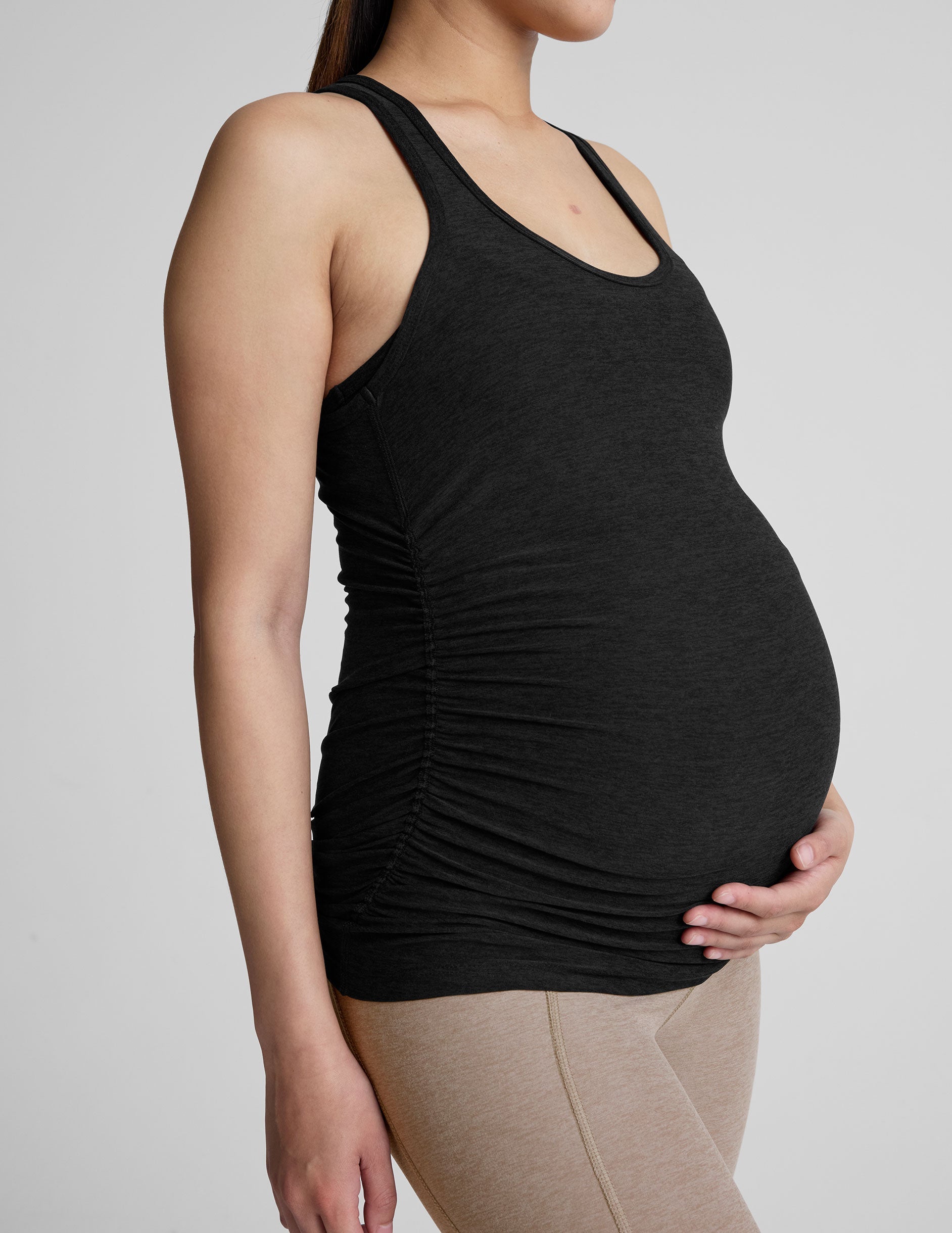 Featherweight Let It Grow Racerback Maternity Tank