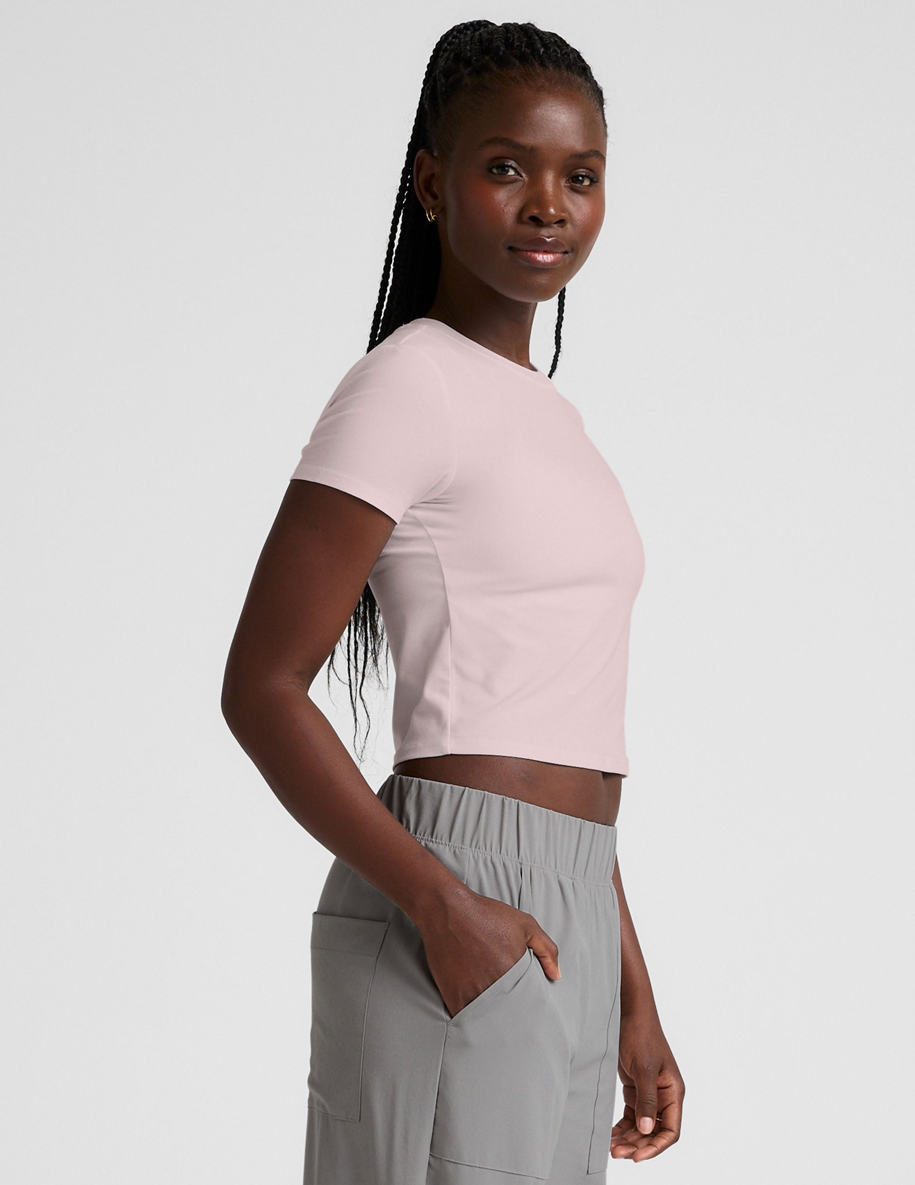 Featherweight Cropped Tee
