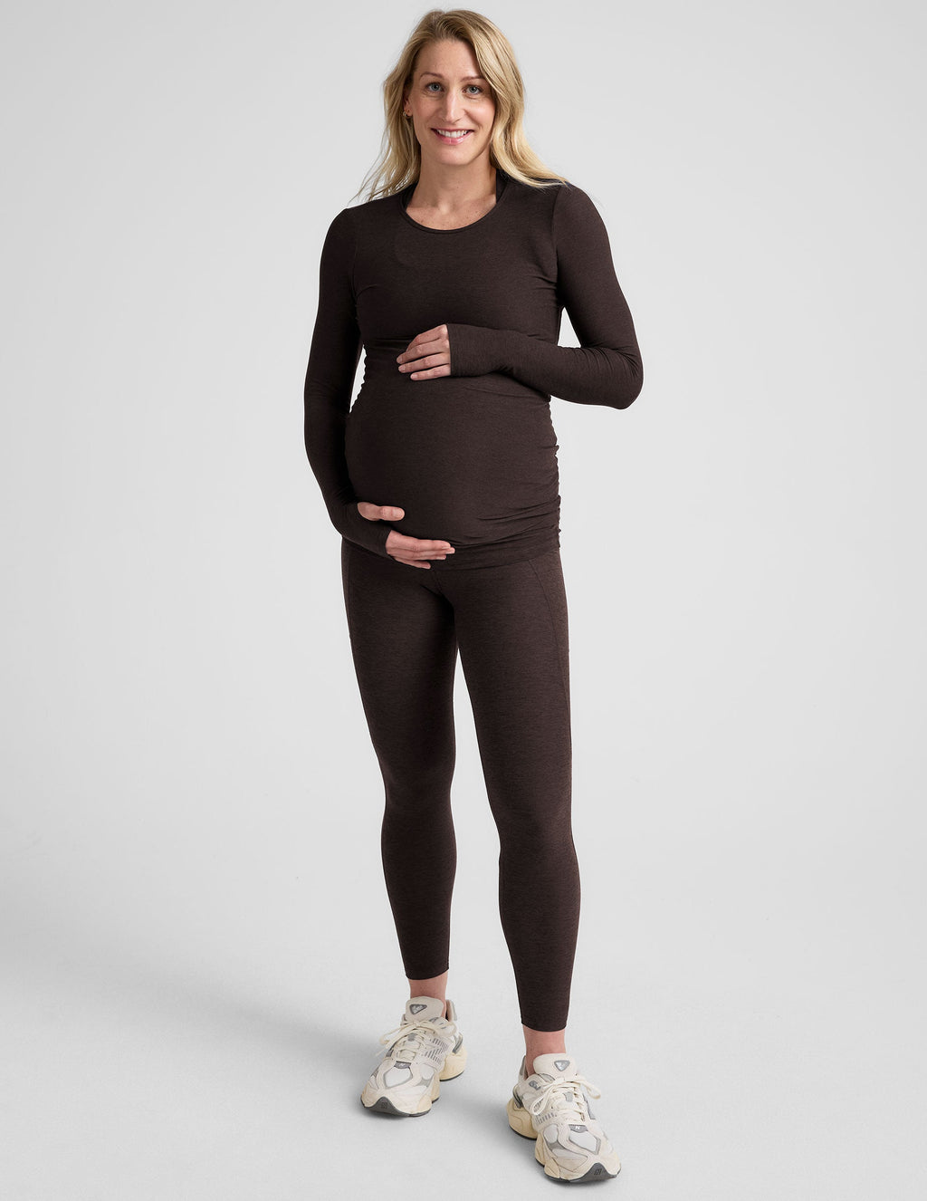 Featherweight Count On Me Maternity Crew Pullover